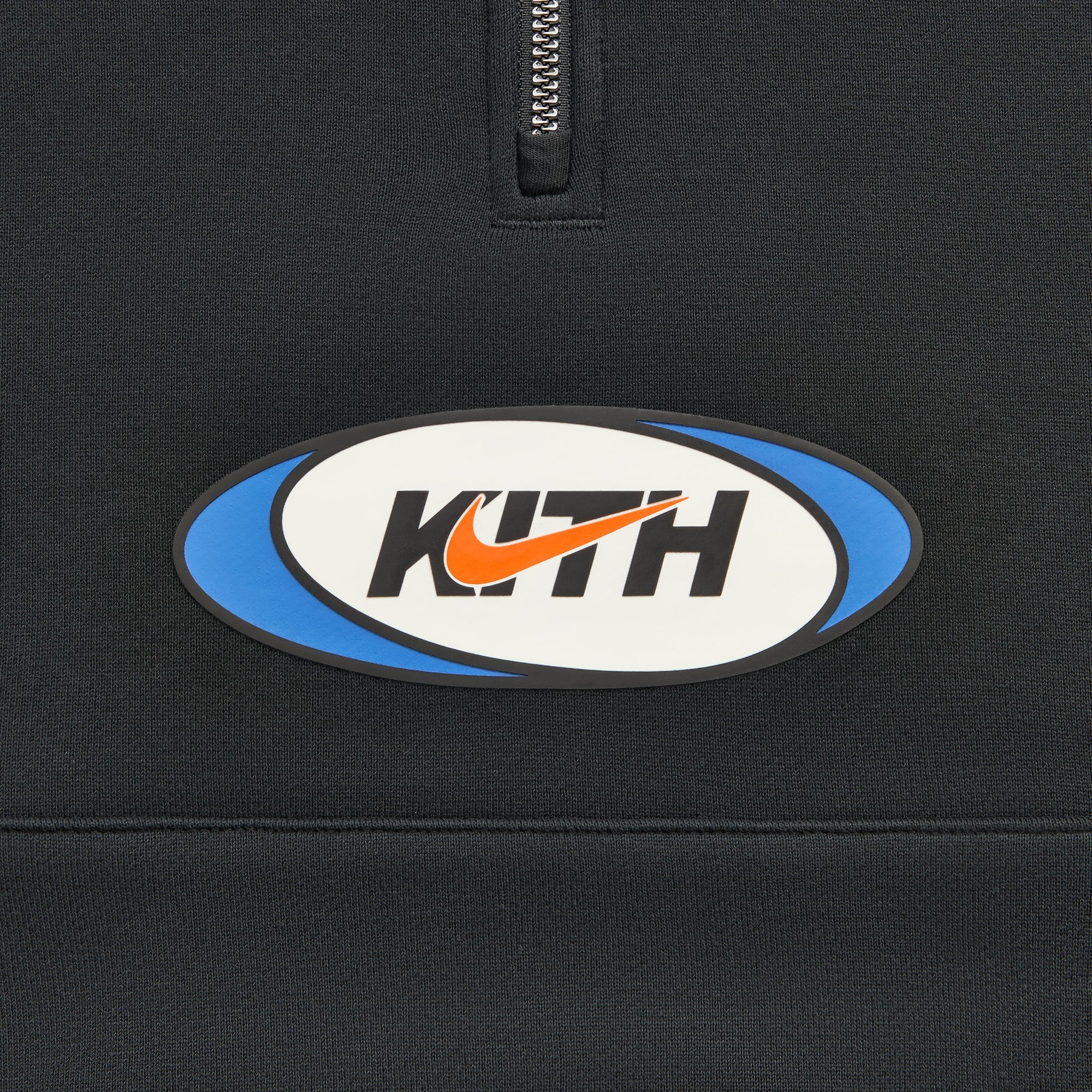 Kith Kids for Nike Quarter Zip Hoodie - Black - Image 4