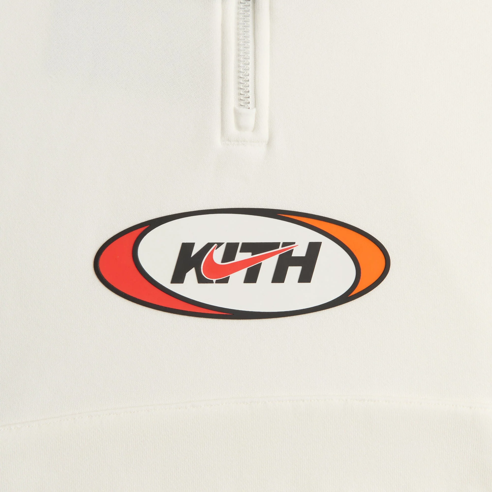 Kith Kids for Nike Quarter Zip Hoodie - Sail - Image 4