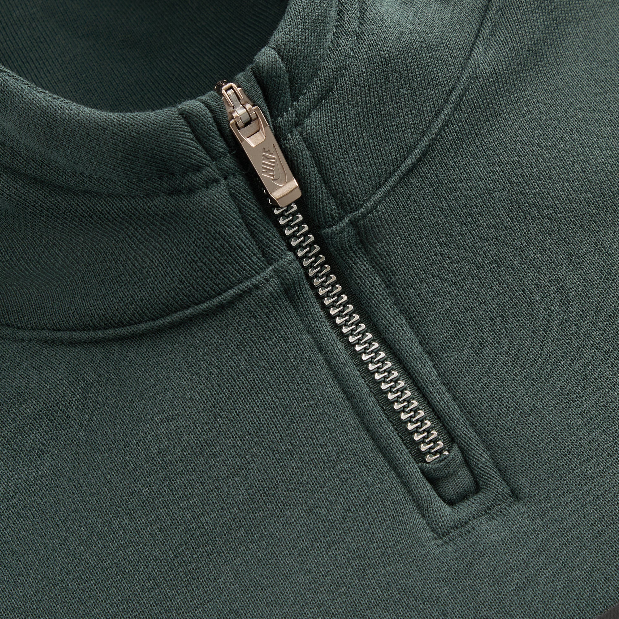 Kith Kids for Nike Quarter Zip Hoodie - Black Spruce - Image 5