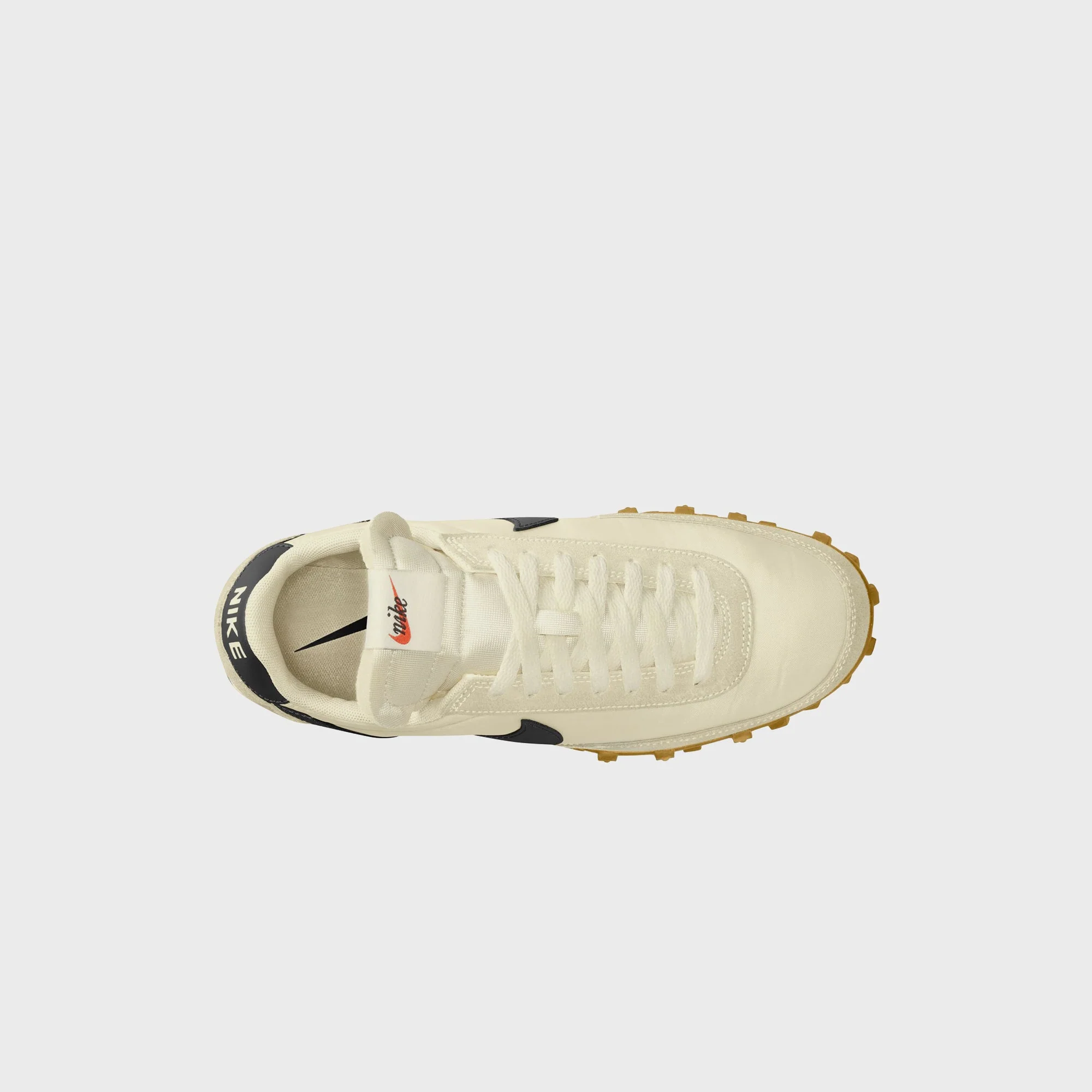 Nike Waffle Racer - Sail / Coconut Milk / Gum Light Brown / Black - Image 6