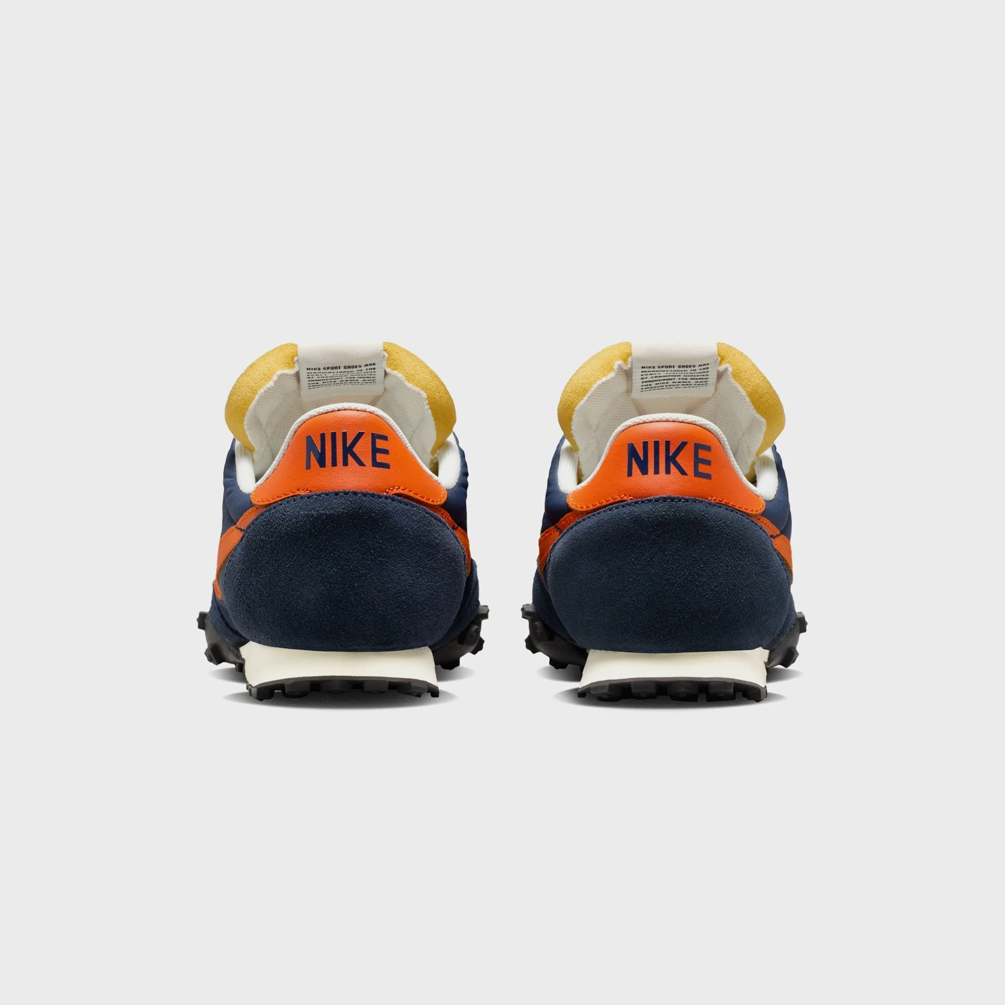 Nike Waffle Racer - Midnight Navy / Safety Orange / Sail - Image 3