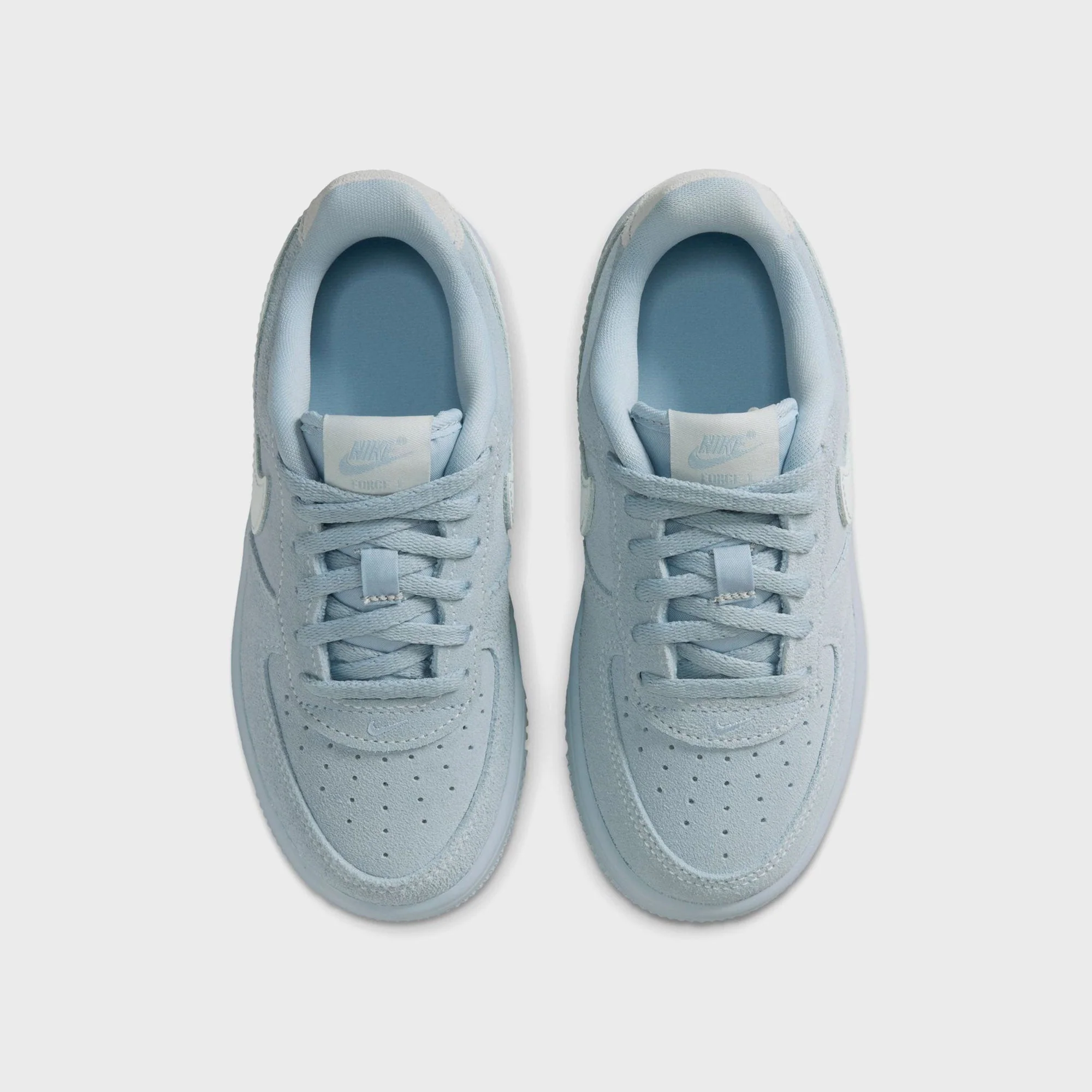 Nike PS Force 1 Low LV8 1 - Light Armory Blue / Pure Platinum - Image 4