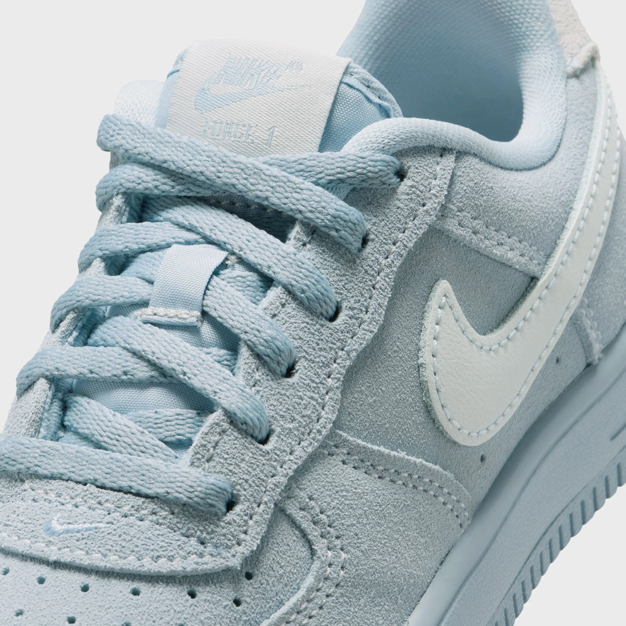 Nike PS Force 1 Low LV8 1 - Light Armory Blue / Pure Platinum - Image 6