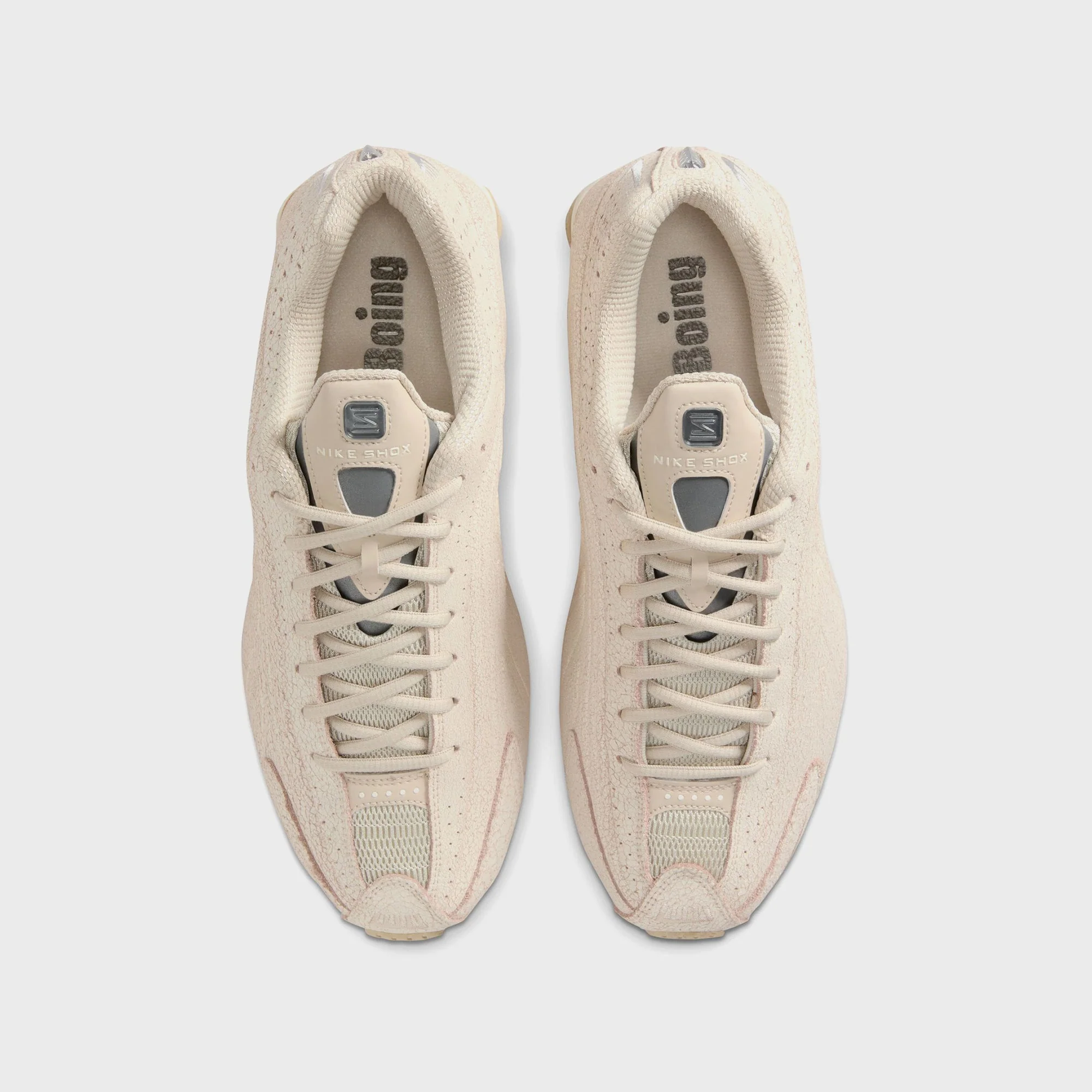 Nike Shox R4 - Natural / Metallic Silver - Image 4