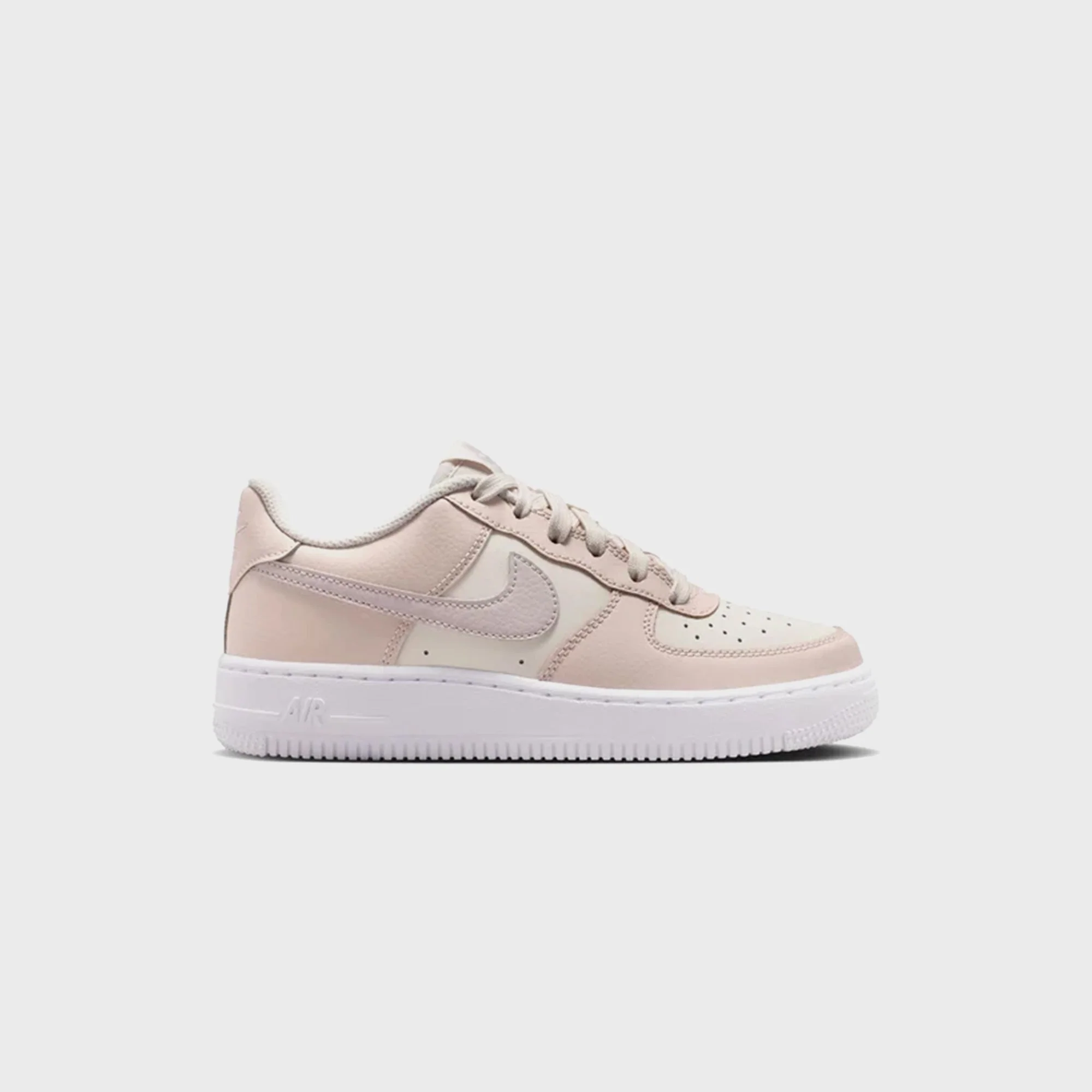 Nike GS Air Force 1 Low Essential+ - Phantom / Platinum Violet / Silt Red / White