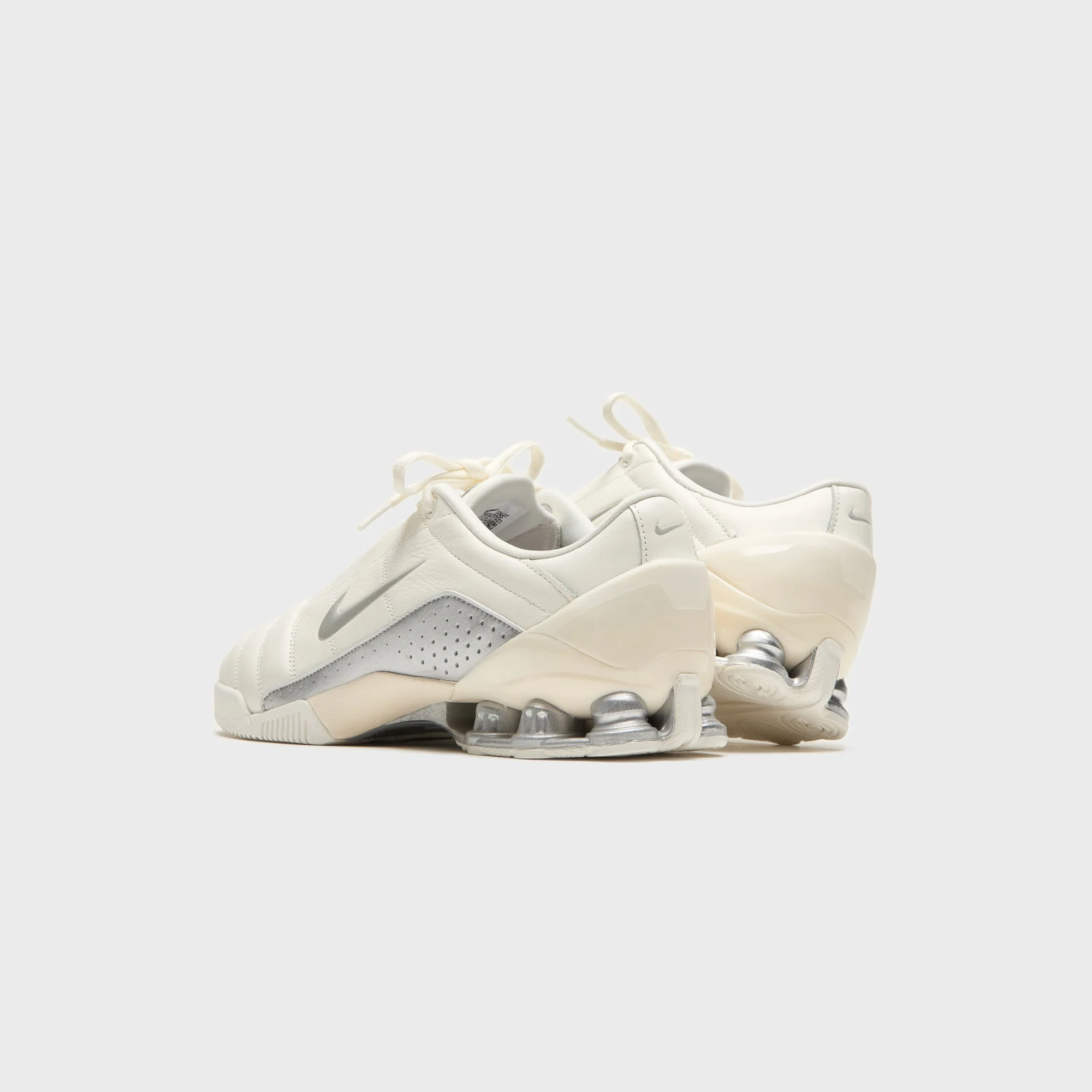 Nike WMNS T90 Shox Magia - Sail / Metallic Silver / Pale Ivory - Image 4