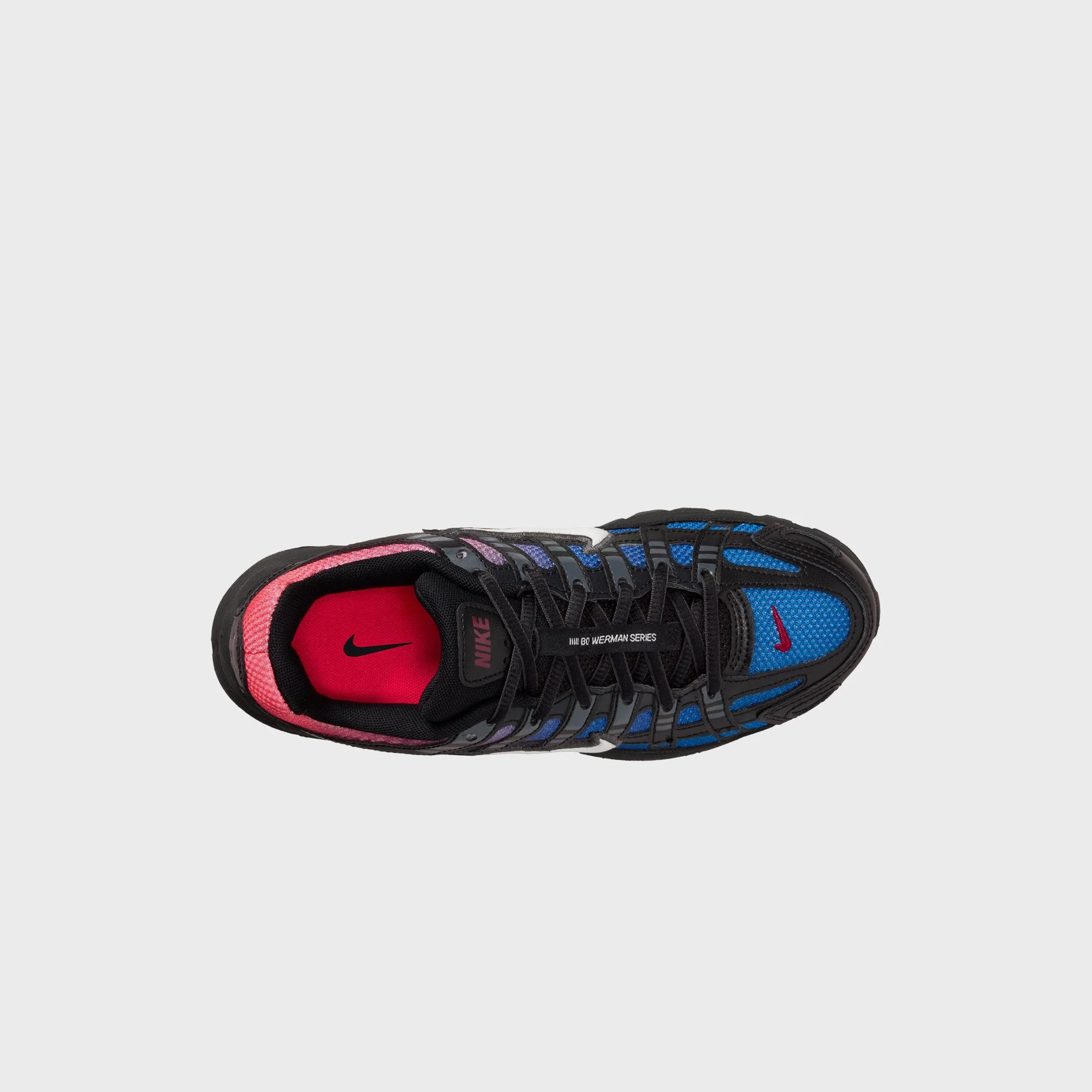 Nike GS P-6000 - Black / Off White / Bright Crimson - Image 6