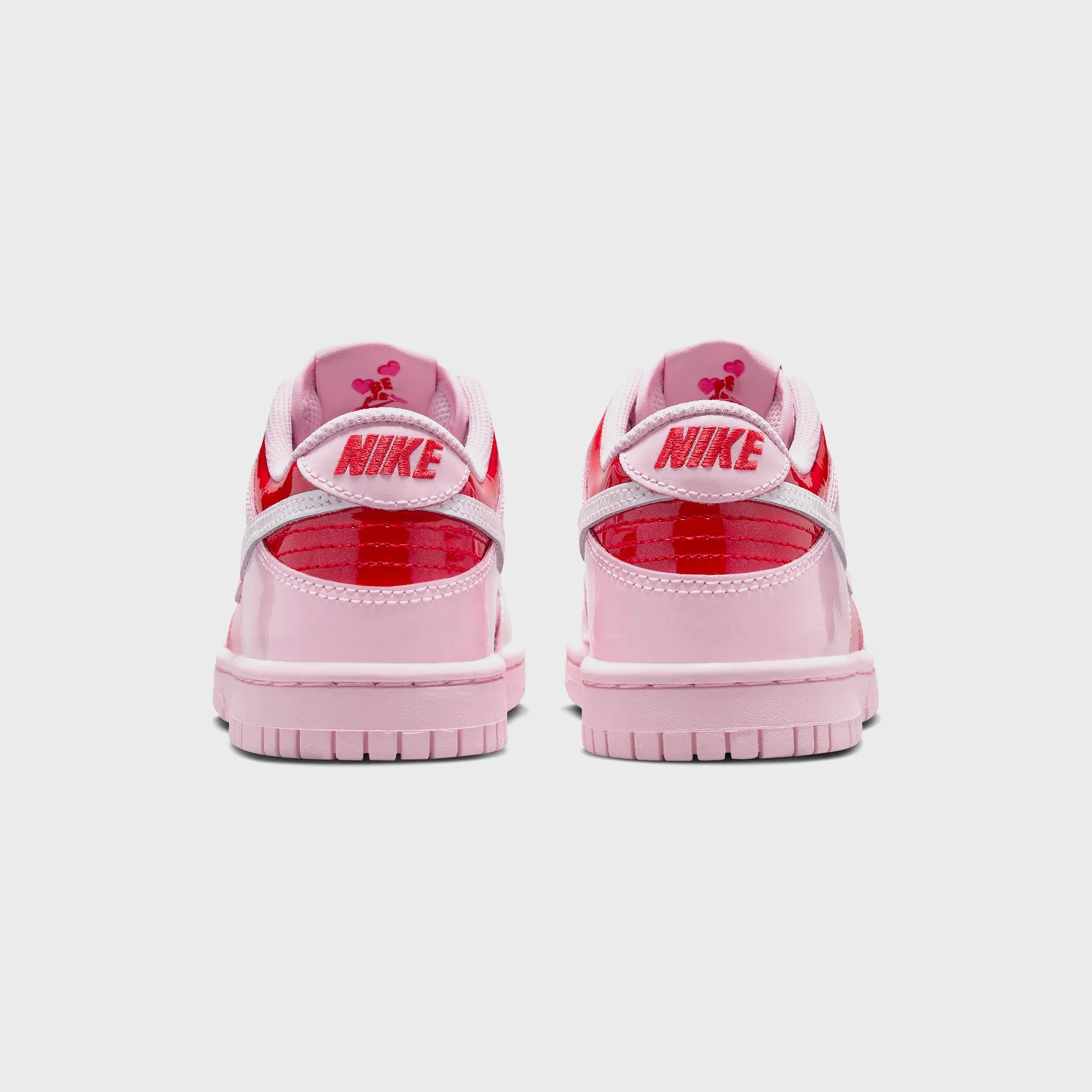 Nike GS Dunk Low - Pink Foam / Summit White / Light Crimson - Image 5