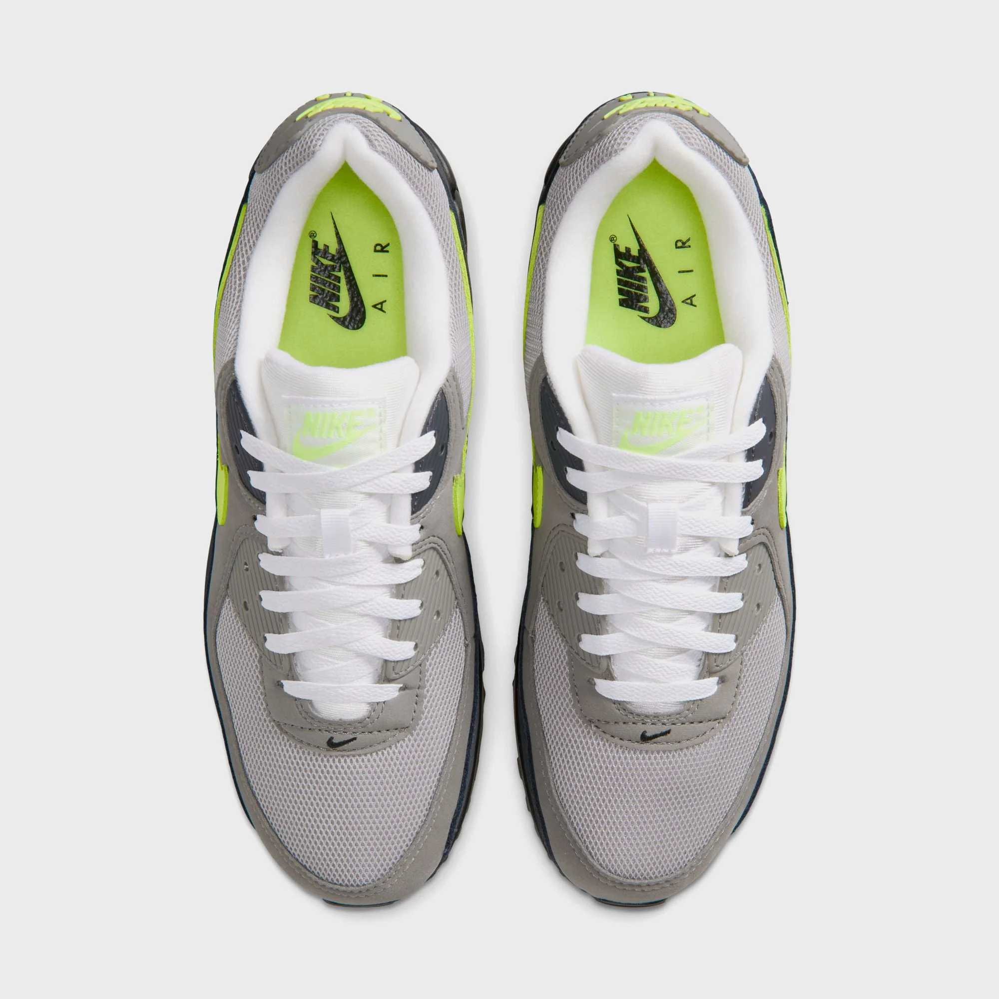 Nike Air Max 90 - Black / Anthracite / Light Charcoal / Neon Yellow - Image 3