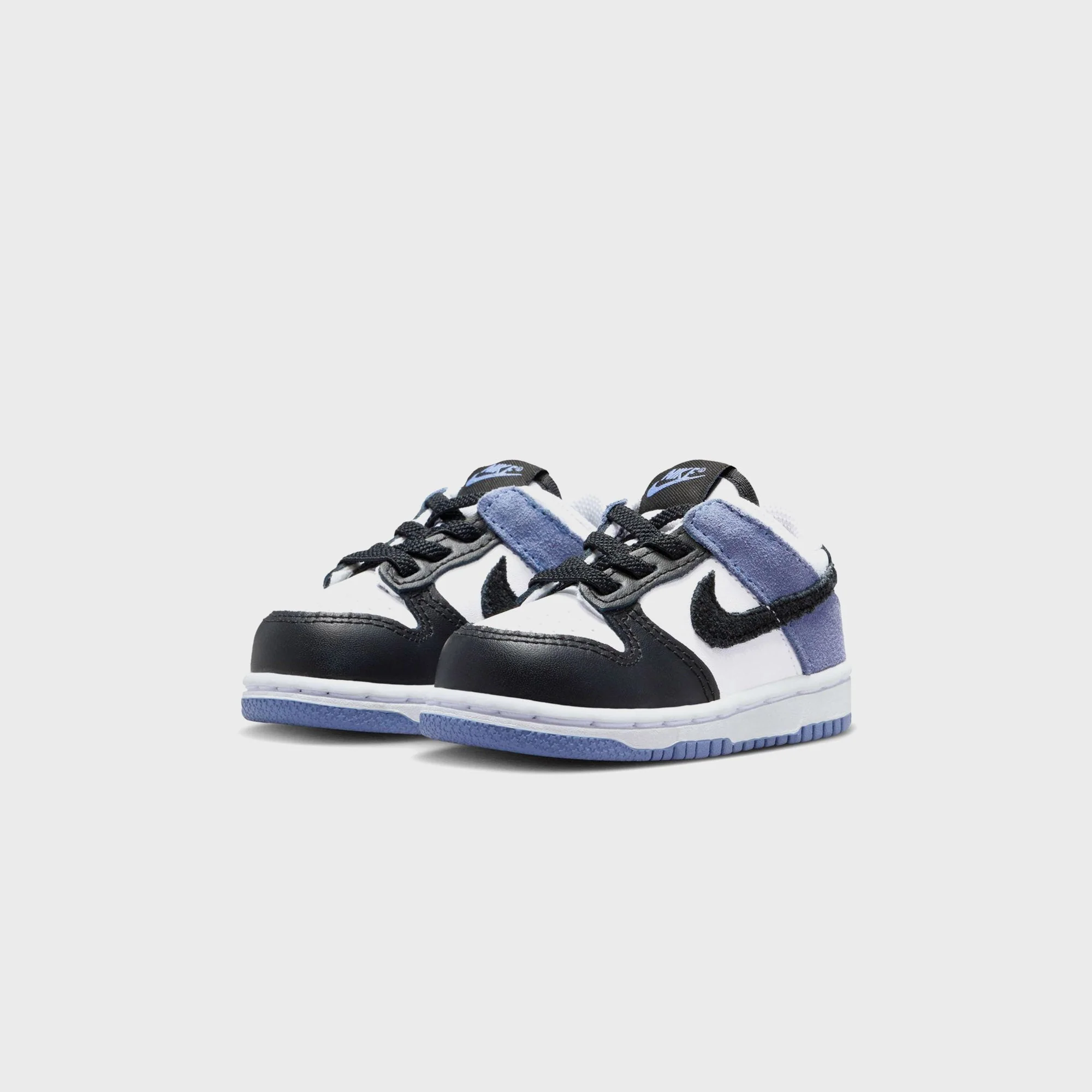 Nike TD Dunk Low - White / Black / Indigo - Image 3