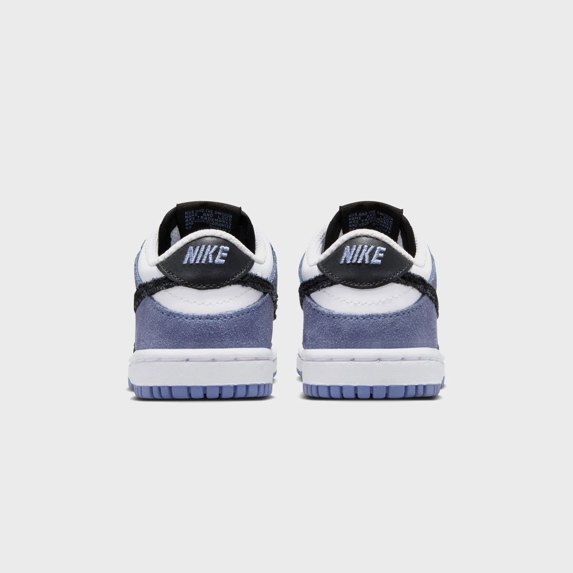 Nike TD Dunk Low - White / Black / Indigo - Image 5