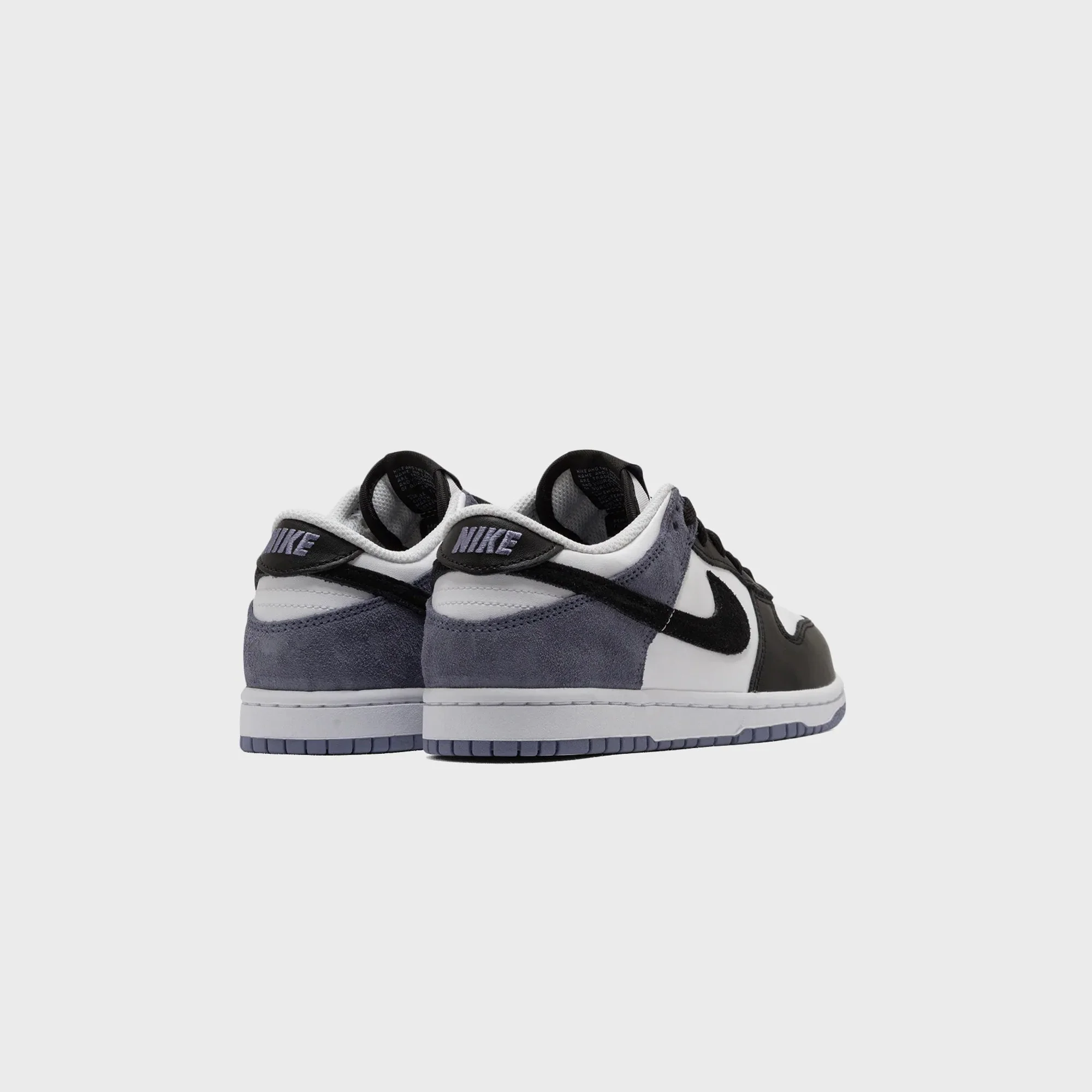 Nike GS Dunk Low Ess+ BP - White / Black / World Indigo - Image 4