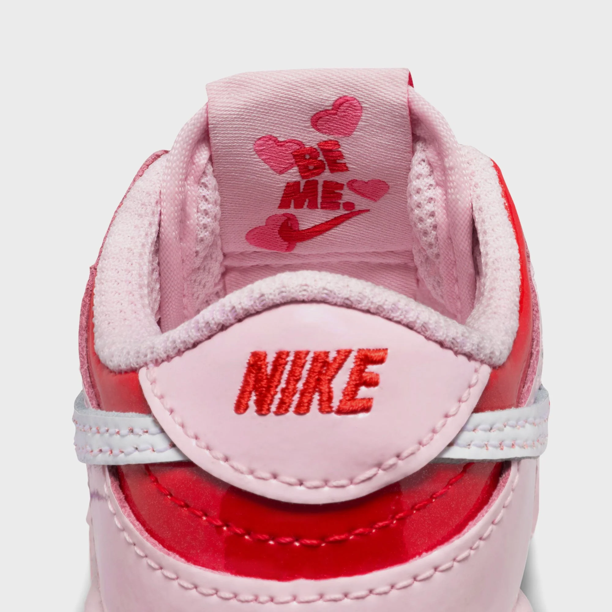 Nike TD Dunk Low - Pink Foam / Summit White / Light Crimson - Image 7