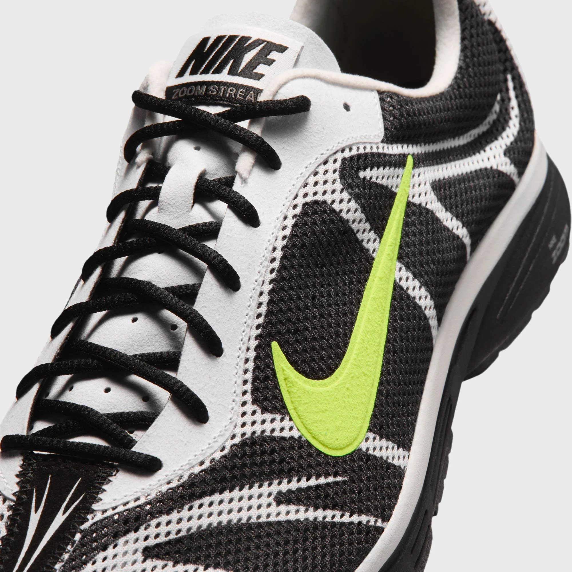 Nike Zoom Streak 3 - White / Volt / Flat Pewter / Black - Image 7