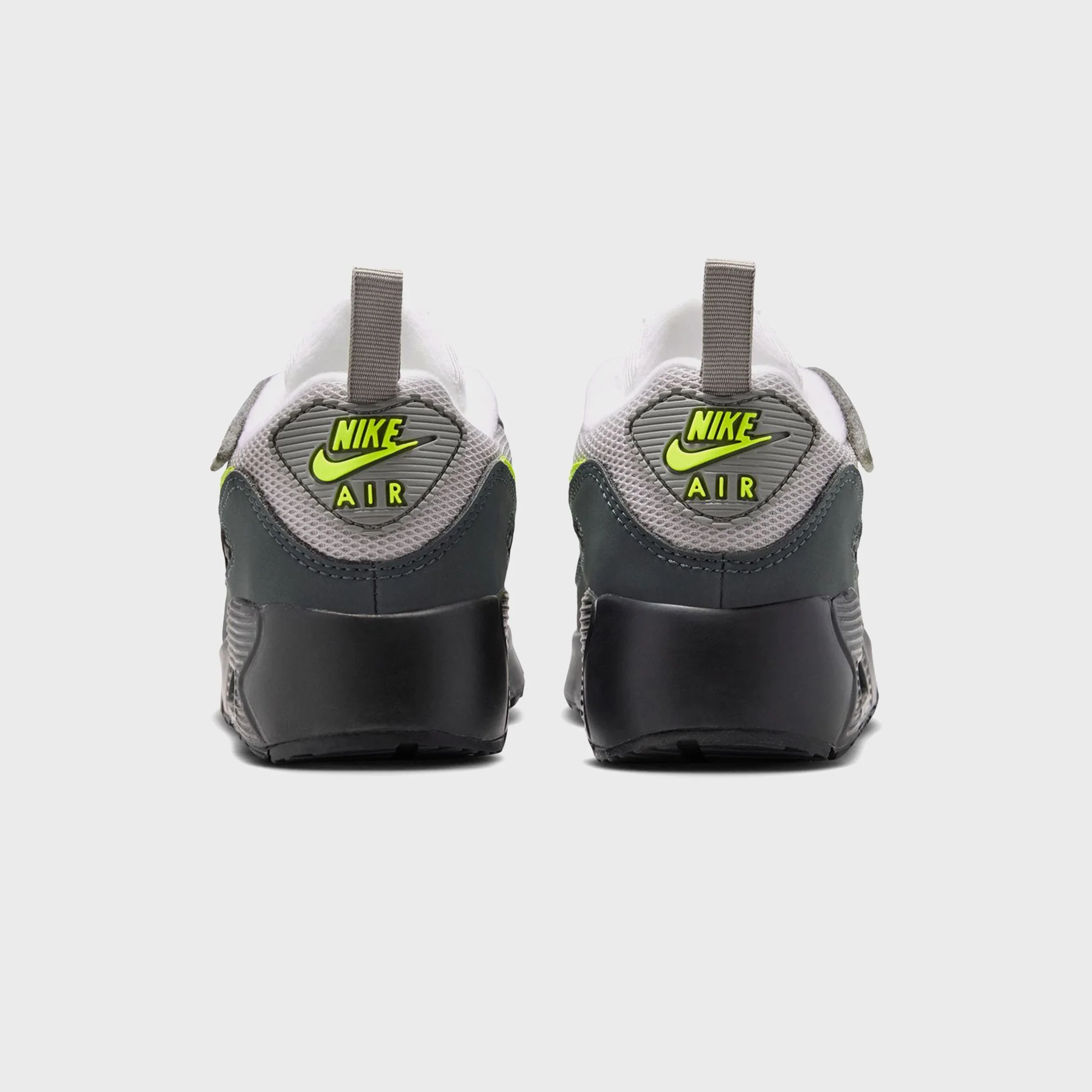 Nike PS Air Max 90 - Black / Anthracite / Light Charcoal / Neon Yellow - Image 4
