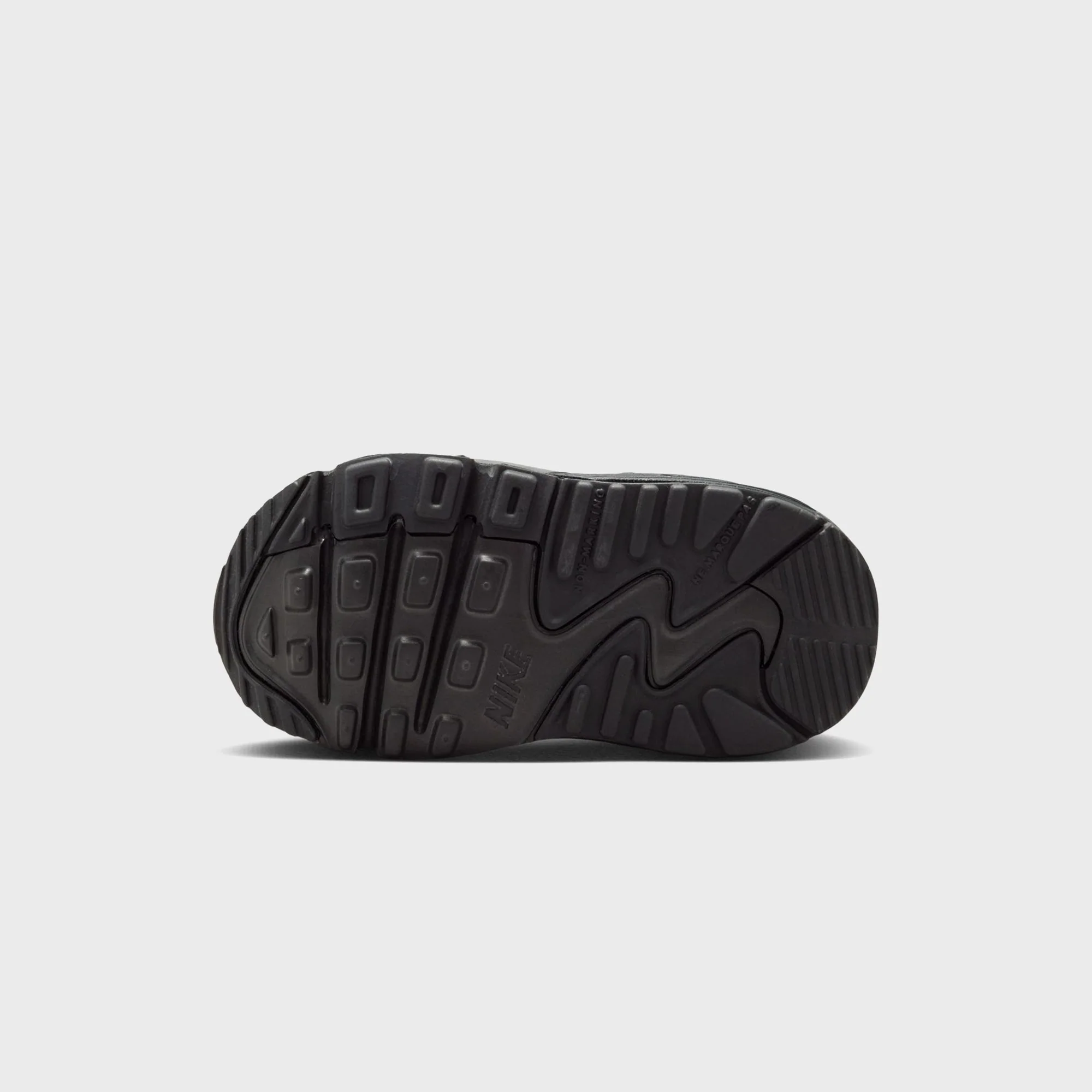 Nike TD Air Max 90 - Black / Anthracite / Light Charcoal / Neon Yellow - Image 7