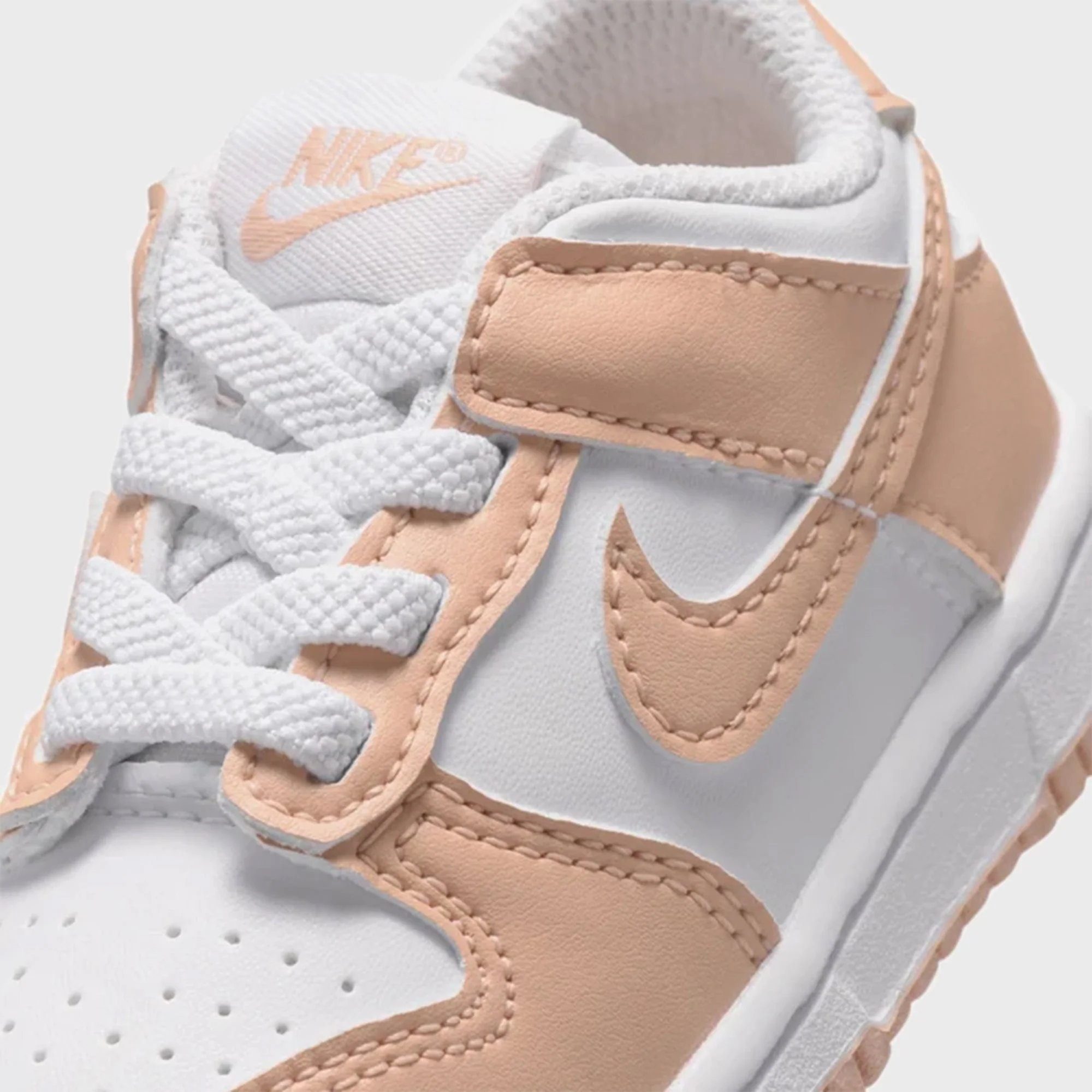 Nike TD Dunk Low - White / Shimmer - Image 5