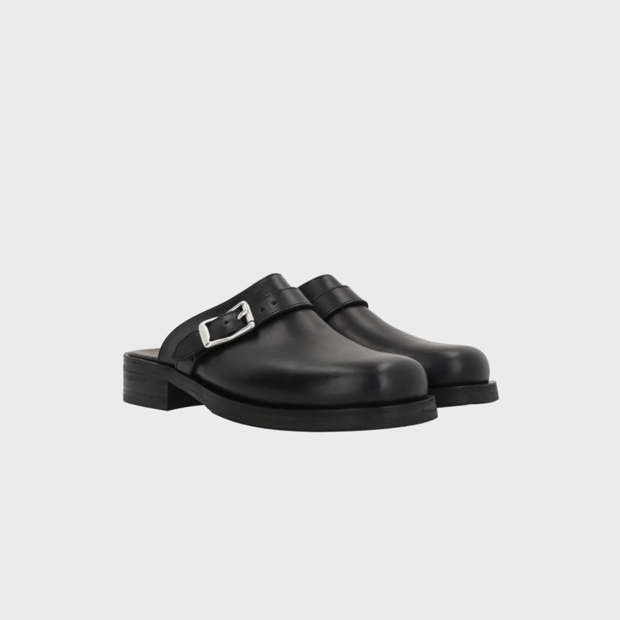 Our Legacy Camion Mule - Black Leather - Image 2