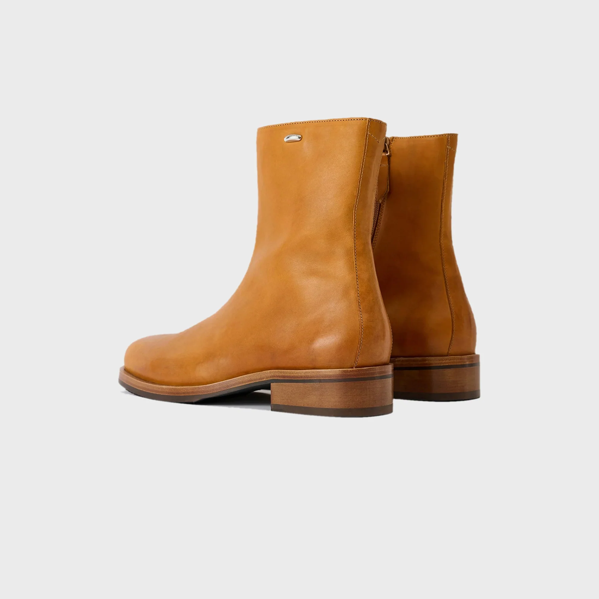 Our Legacy Camion Boot - Cognac Tensile Cattle Hide - Image 3