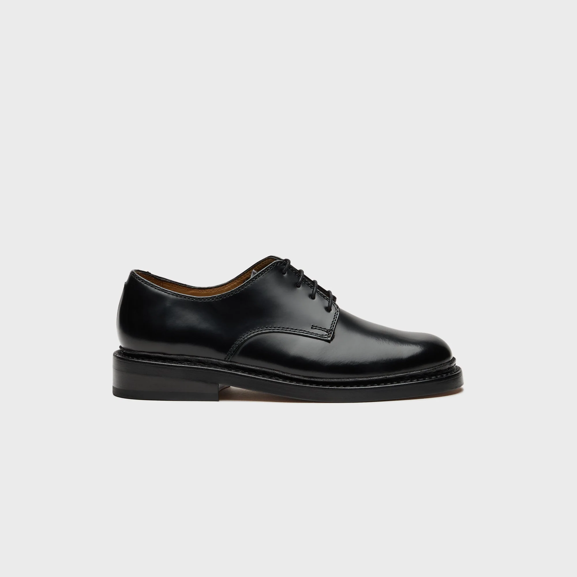 Our Legacy Uniform Parade Derby - Black Leather
