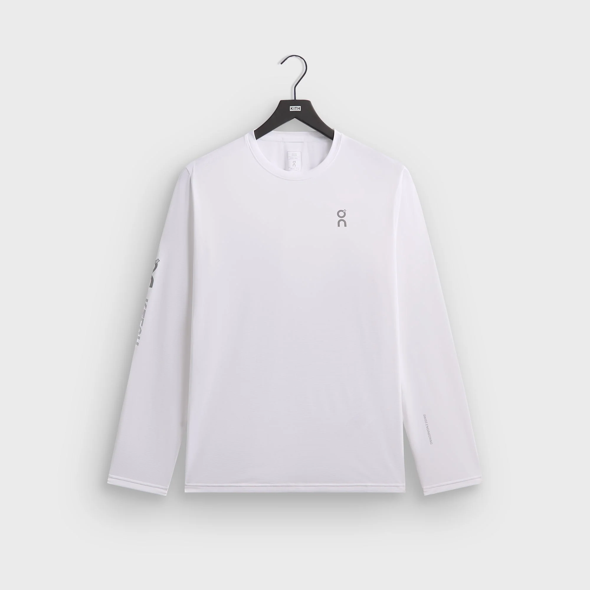 Kith for On Core Long Sleeve Tee - Brilliant White