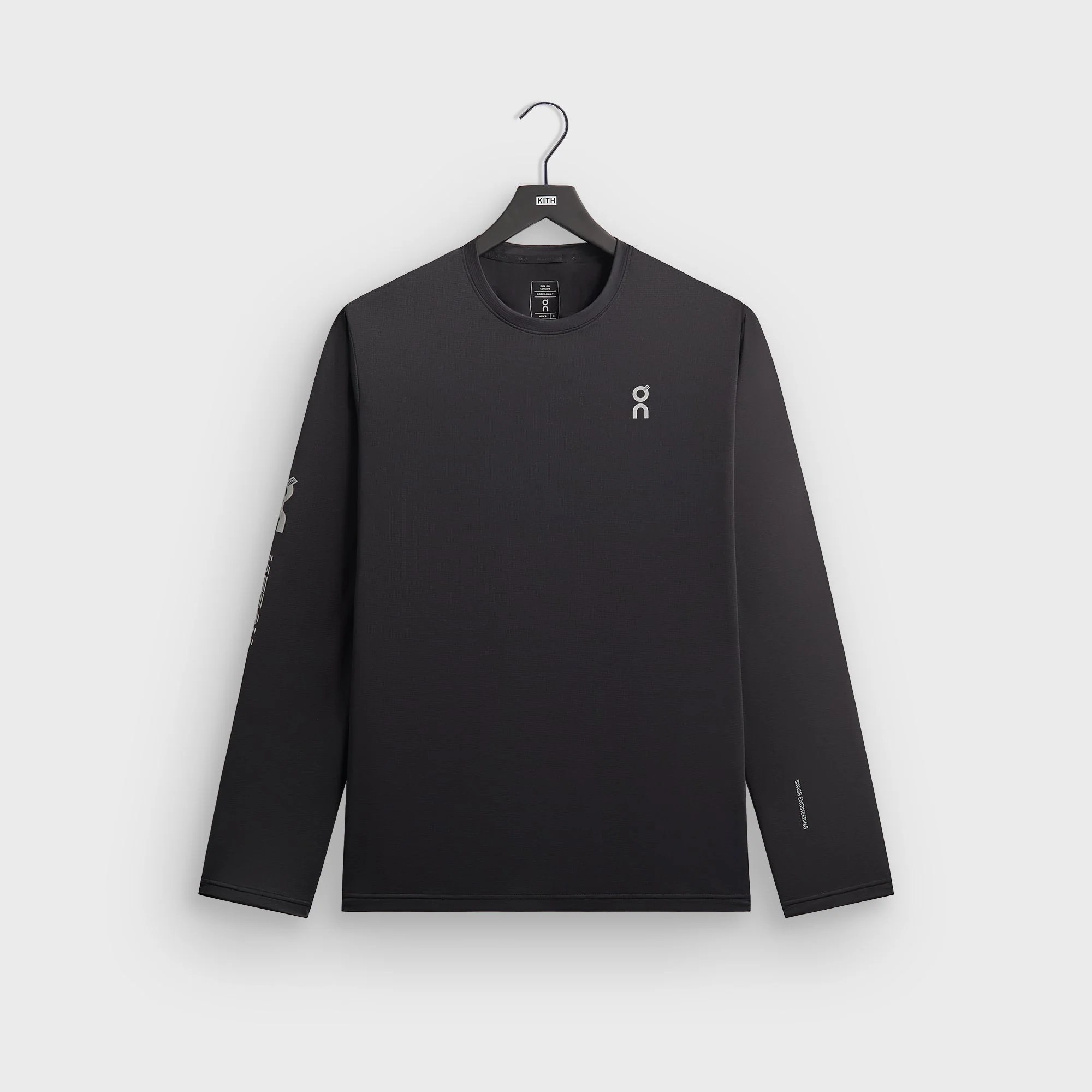 Kith for On Core Long Sleeve Tee - Black