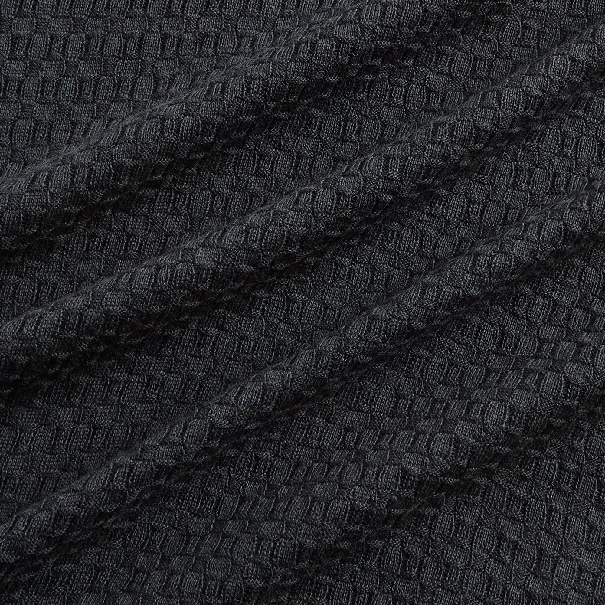 Orlebar Brown Burnham Silk Polo Shirt - Granite - Image 3