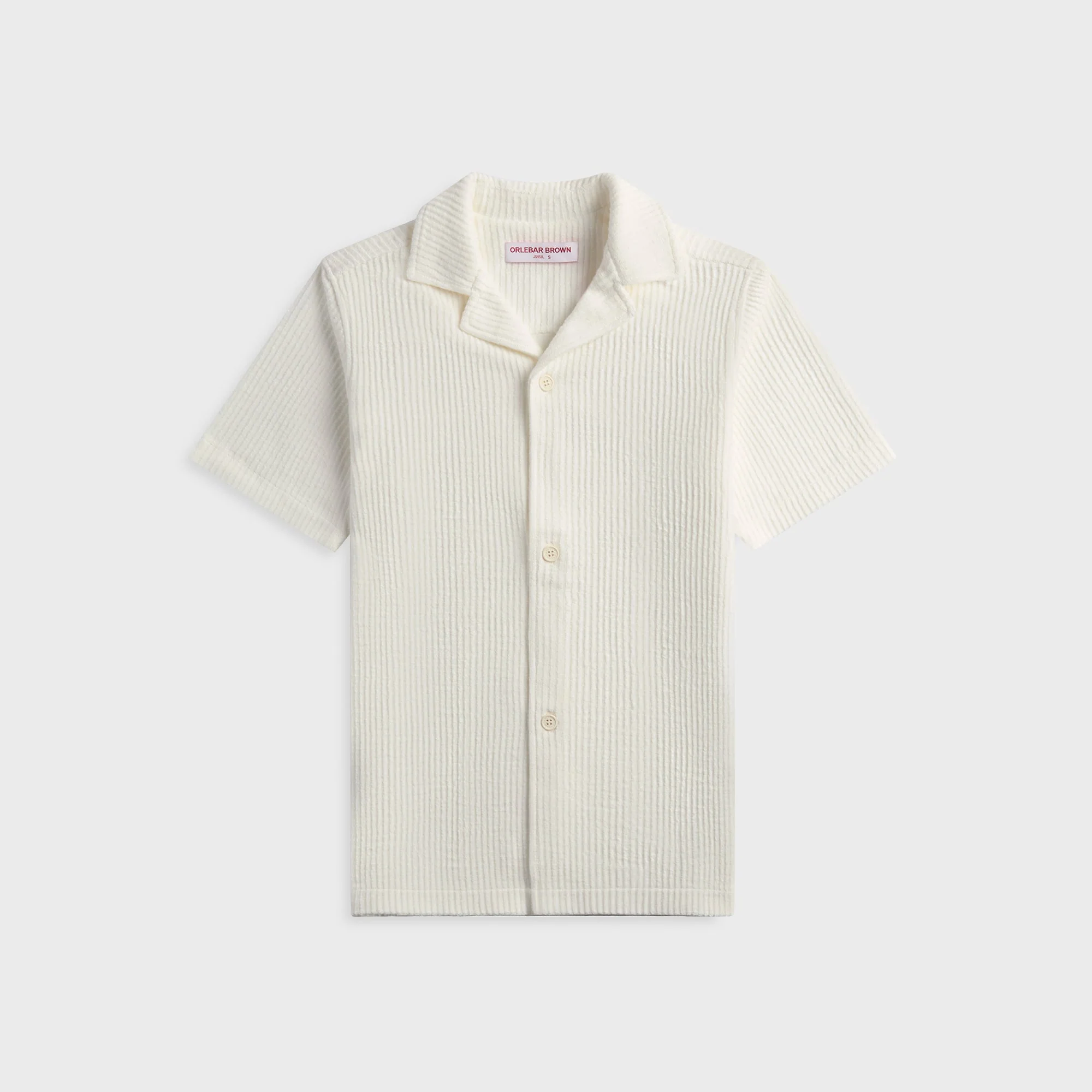 Orlebar Brown Howell Drop Needle Shirt - Thasos Beach