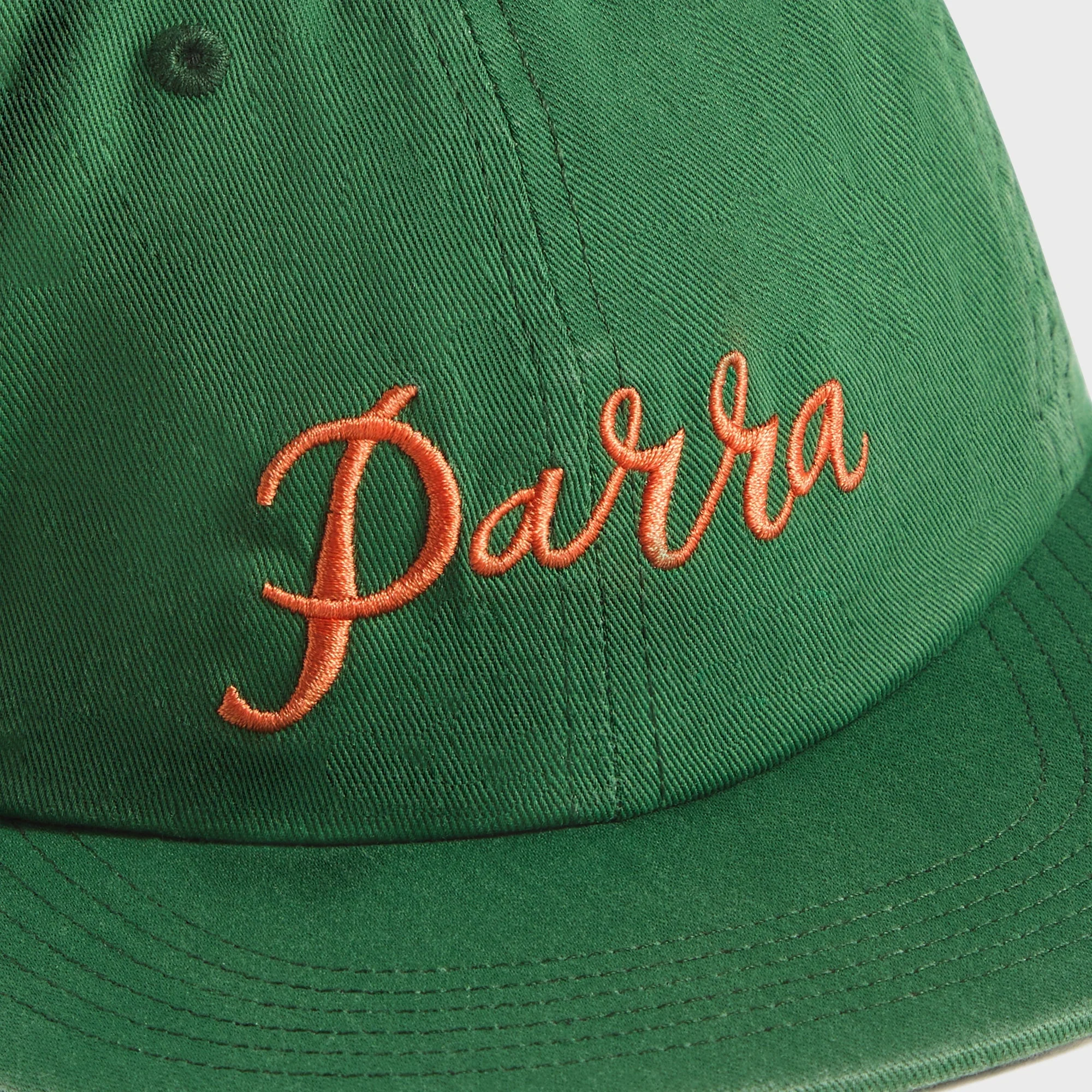 by Parra Scripted 6 Panel Cap - Green - Image 3