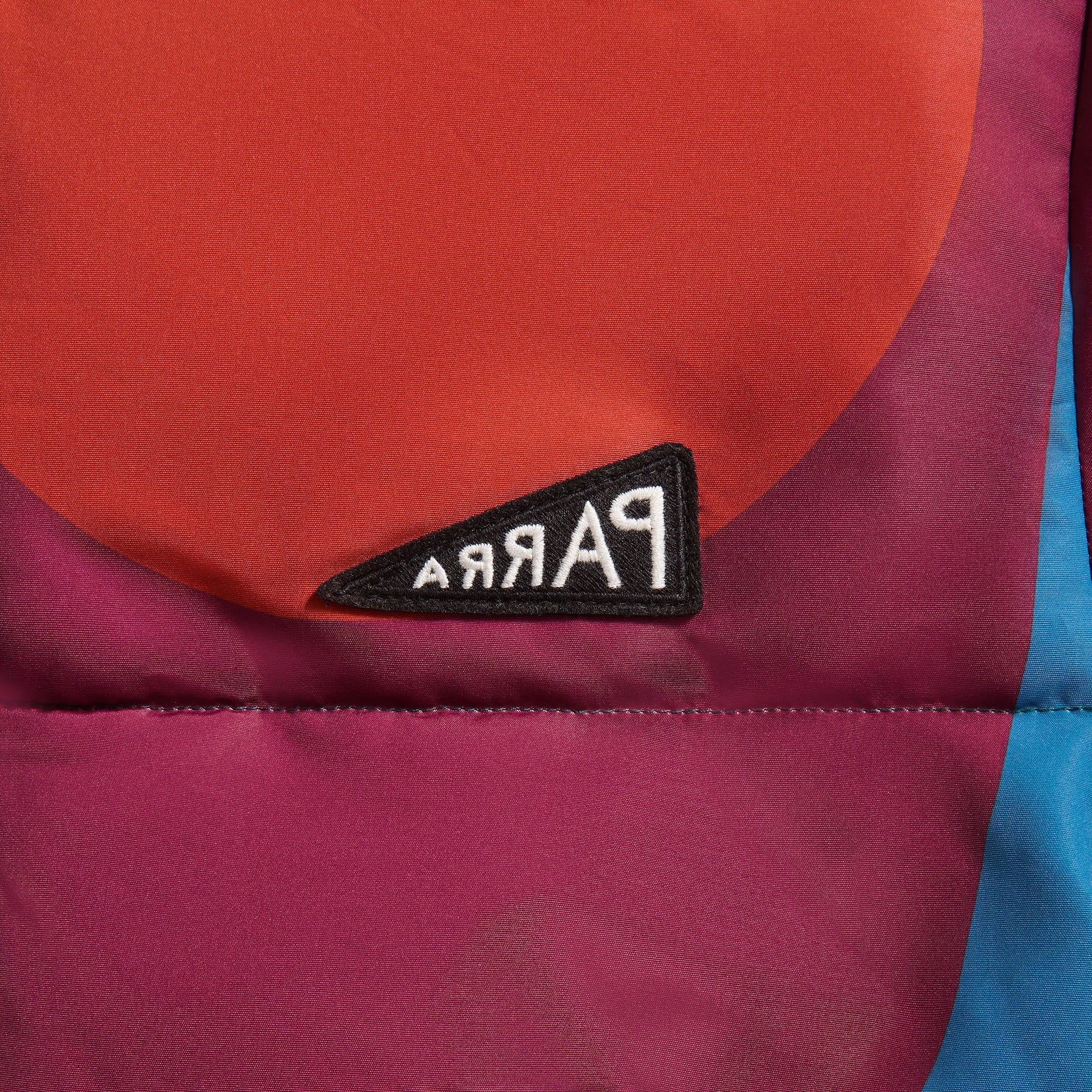 by Parra Protect The Sun Reversible Puffer Jacket - Brown - Image 3