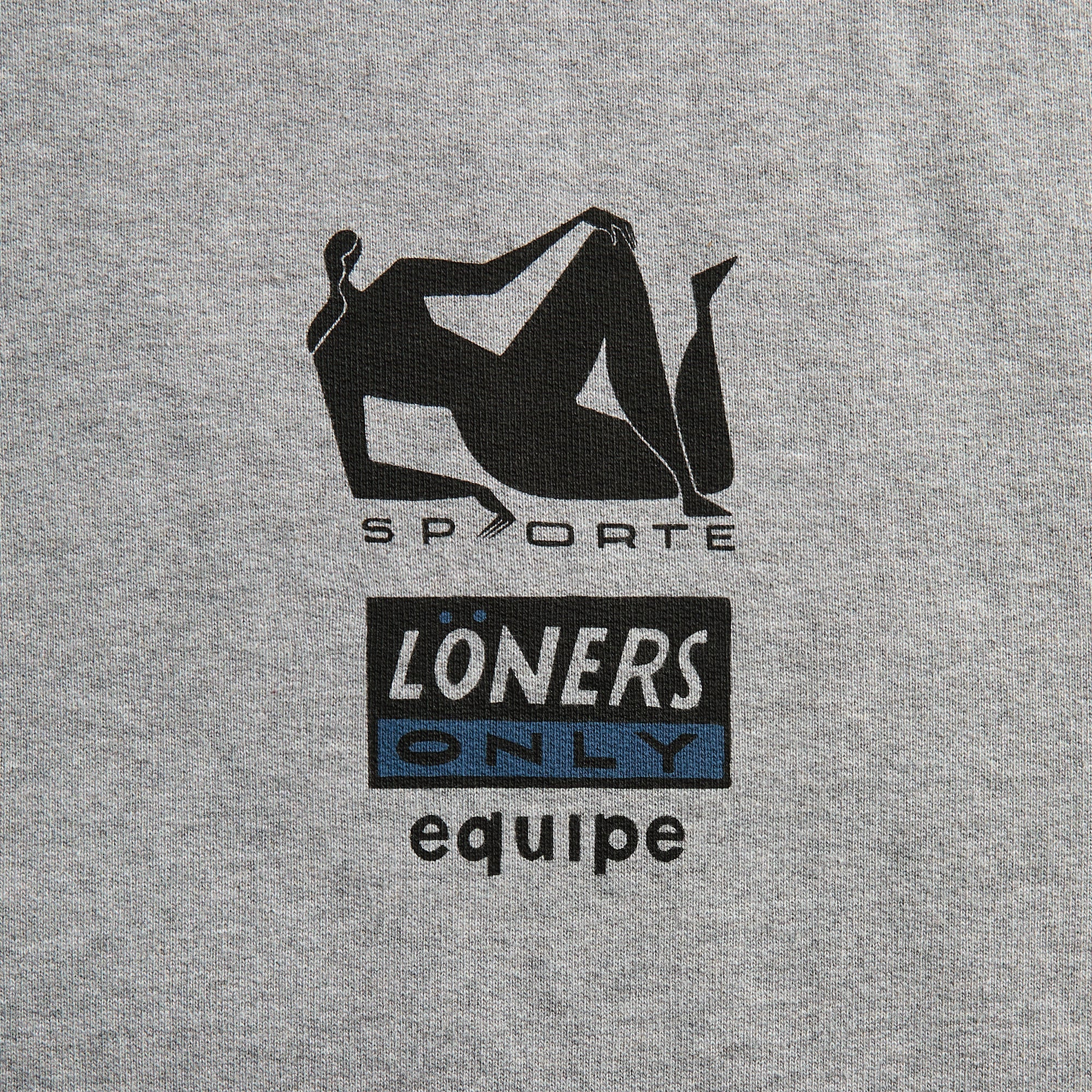 by Parra Sporte Hooded Sweatshirt - Heather Grey - Image 3