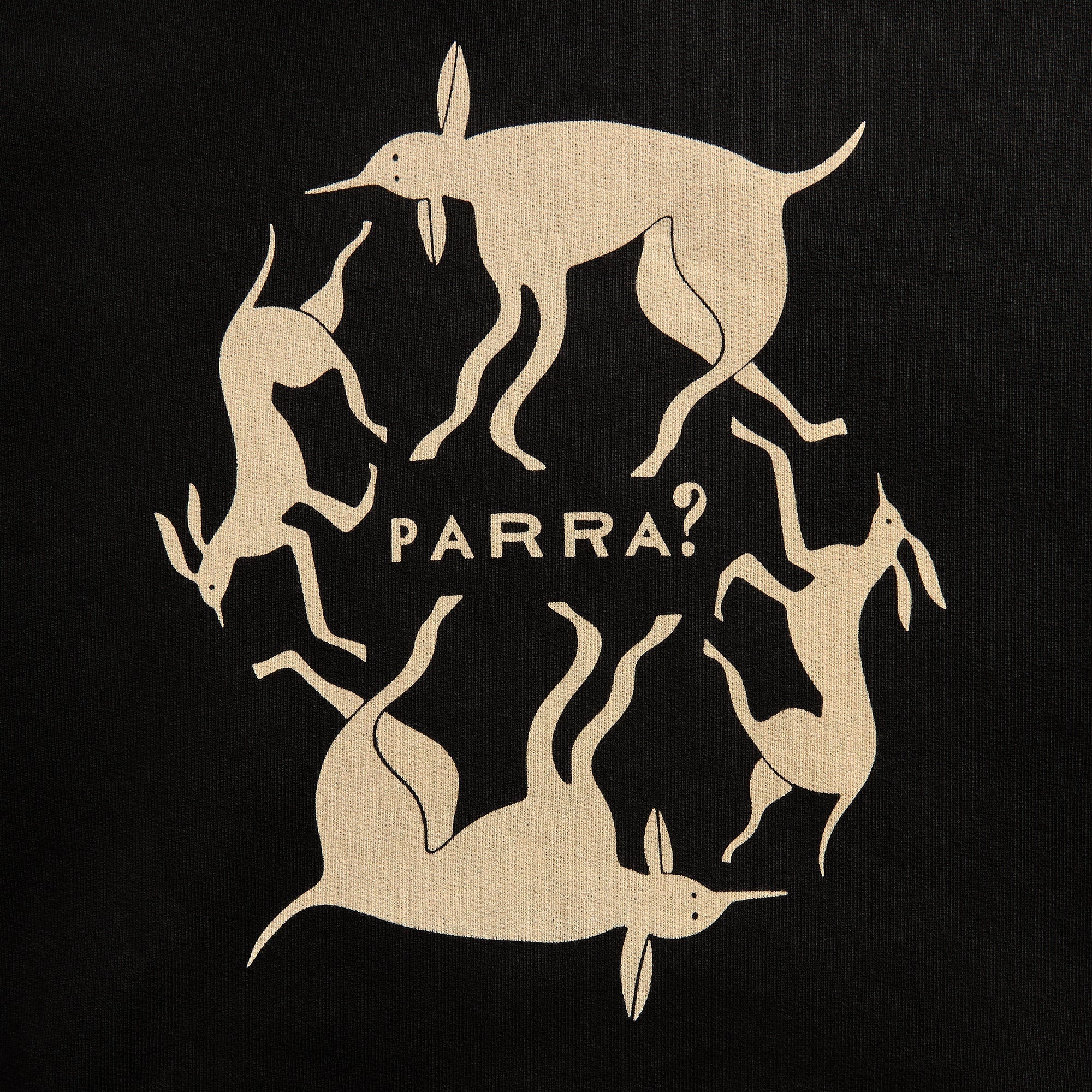 by Parra Non Grand Cafe Hooded Sweatshirt - Black - Image 3
