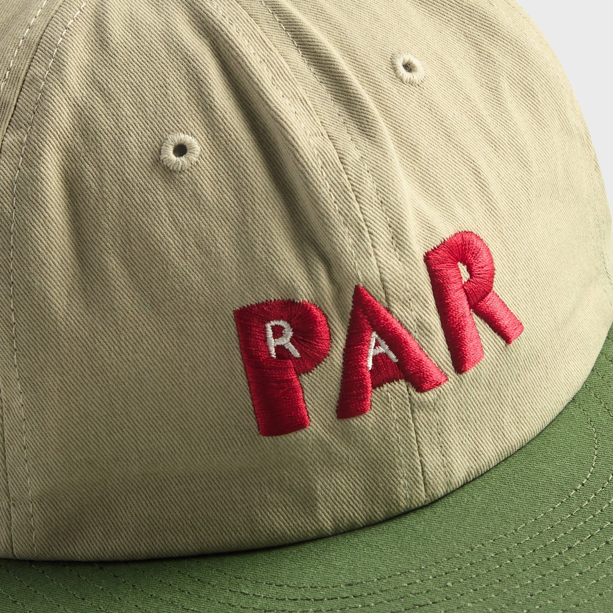 by Parra Paper PAR 6 Panel Cap - Green - Image 3