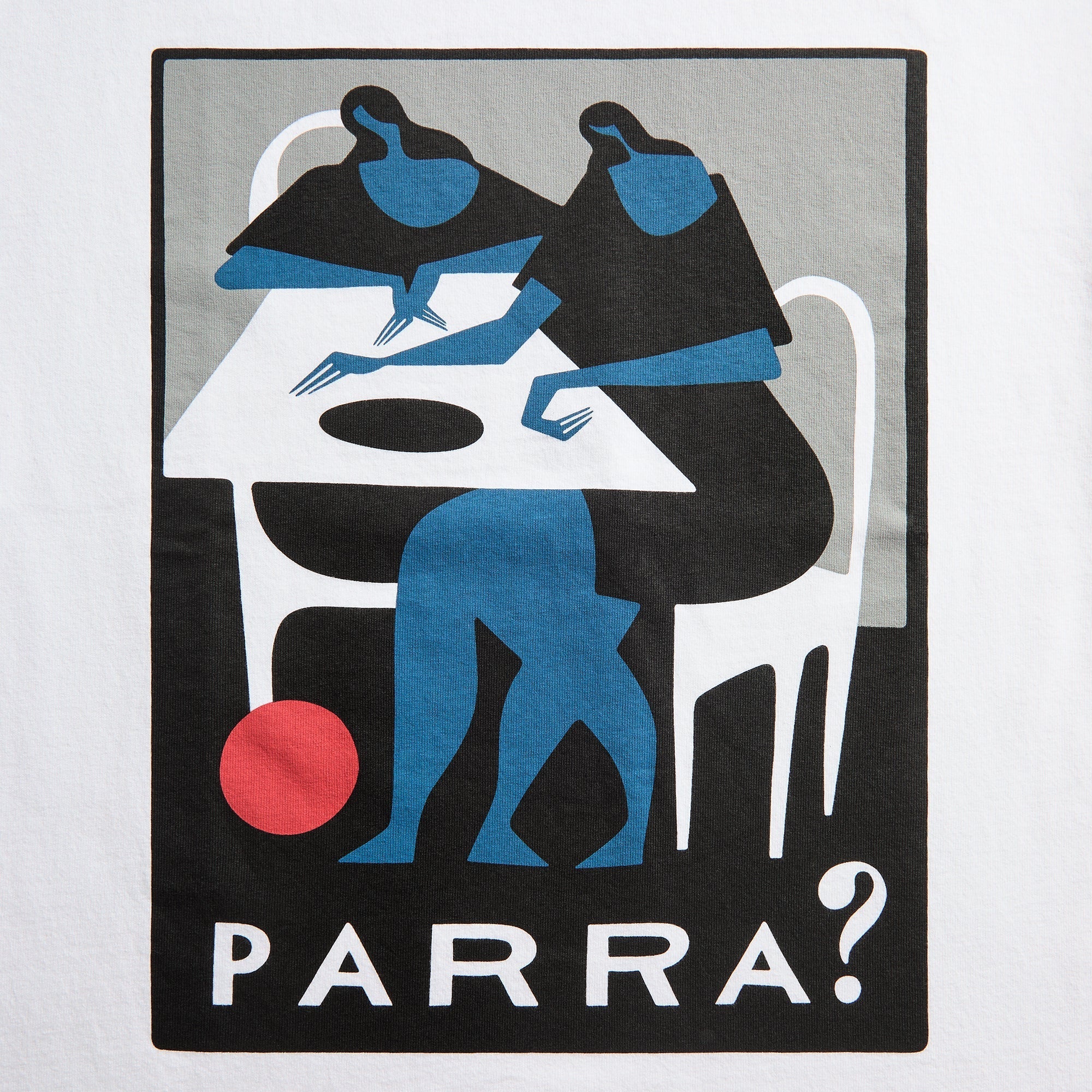 by Parra What Is This Tee - White - Image 3