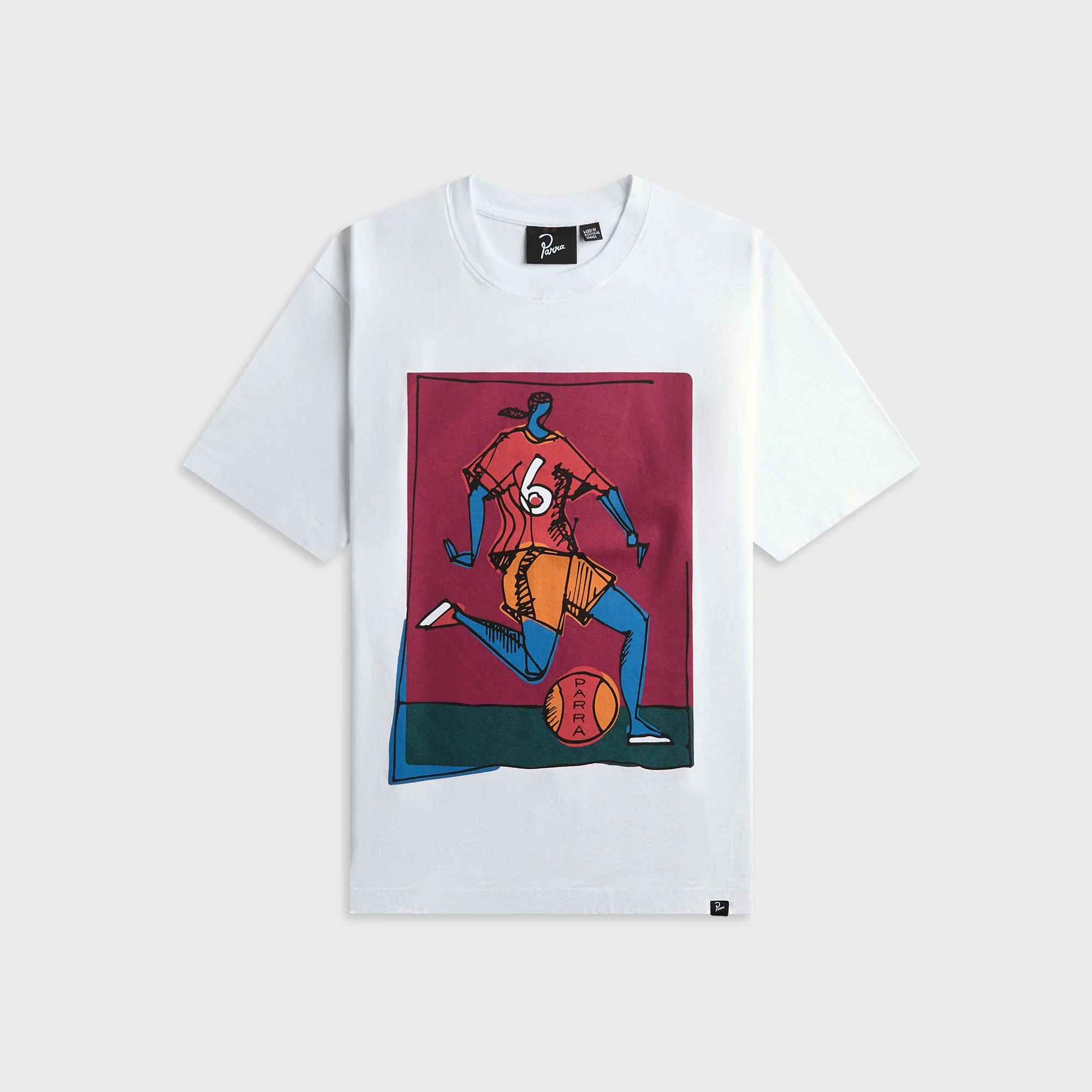 by Parra Kicked Around Tee - White