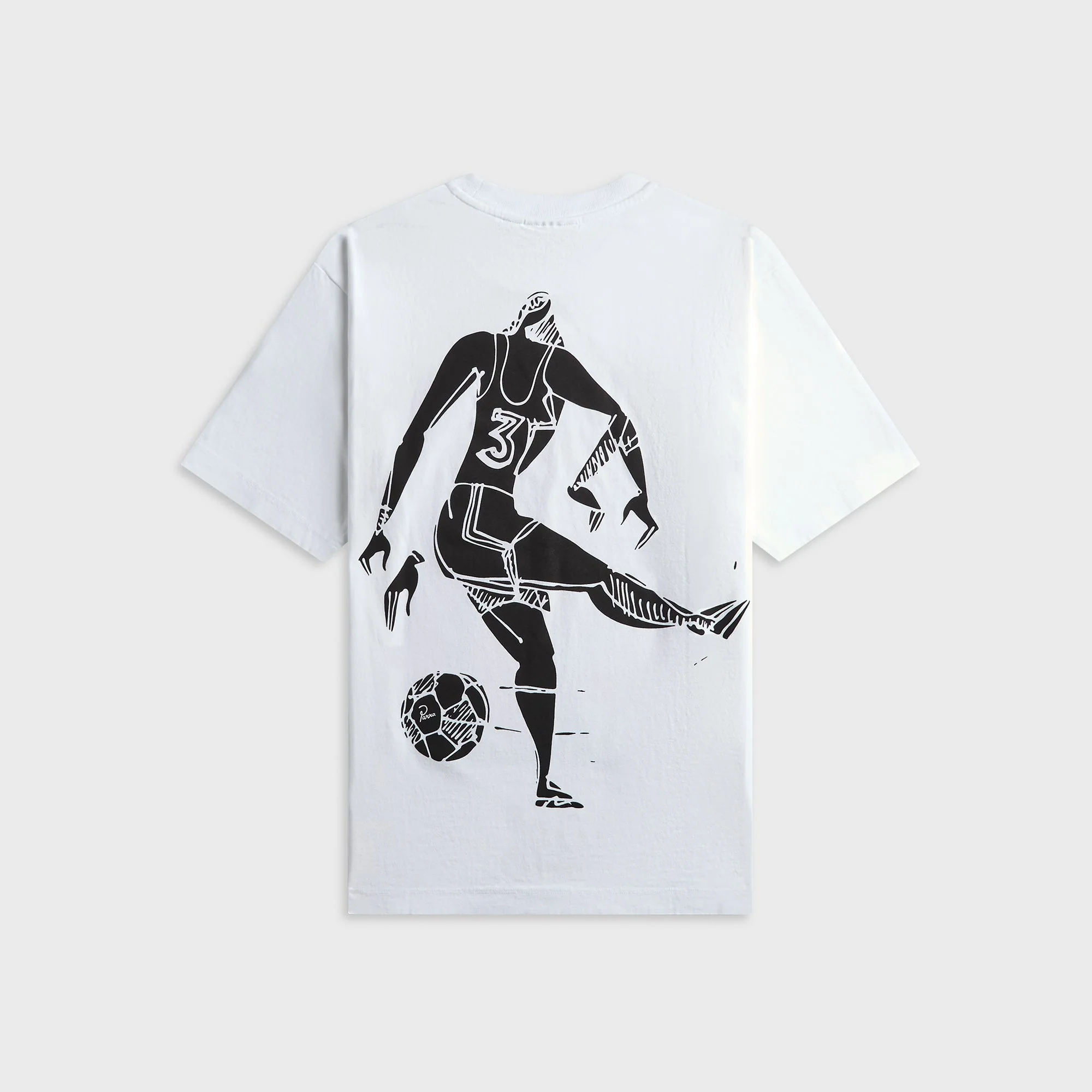 by Parra Kicked Around Tee - White - Image 2