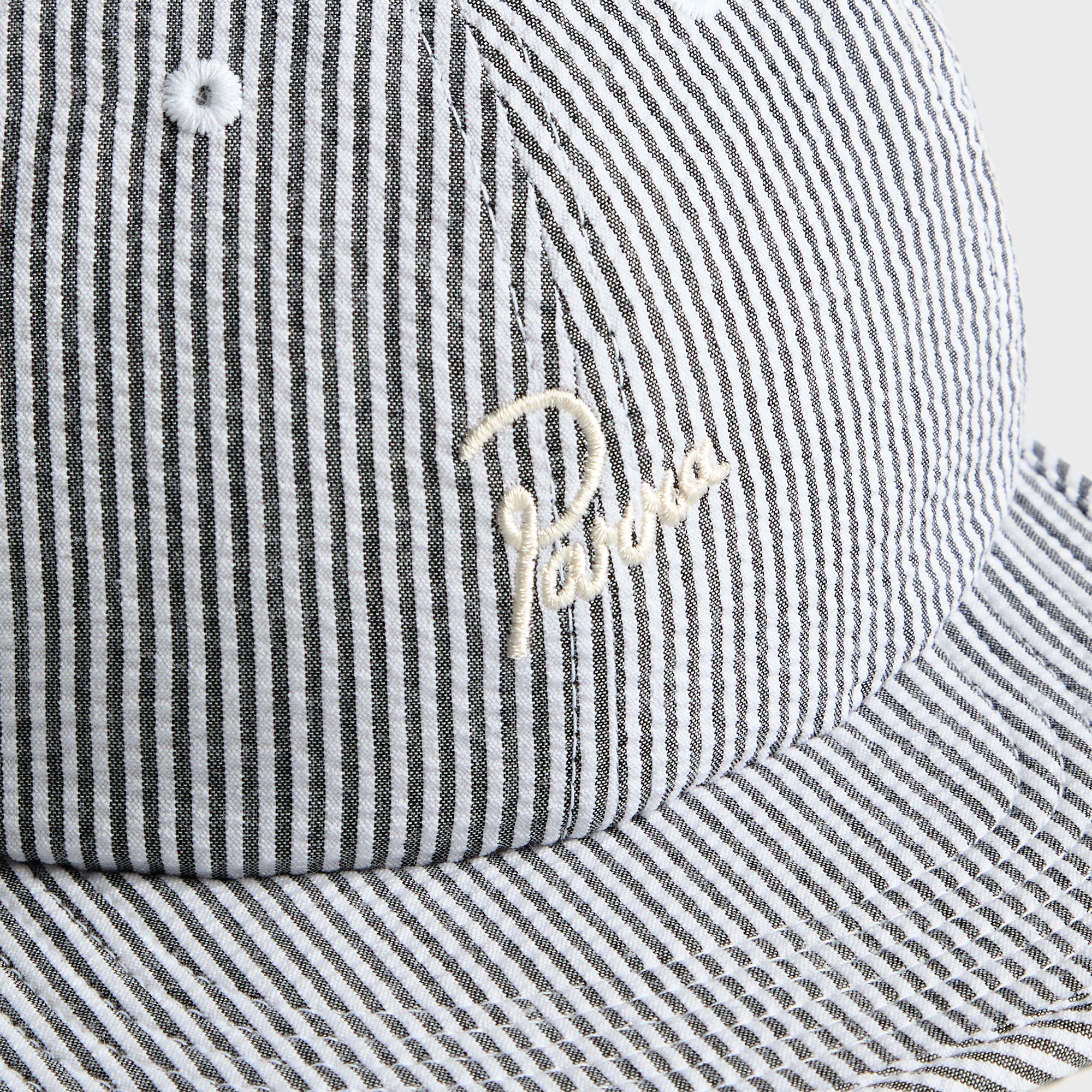 by Parra Signature 6 Panel Cap - Black - Image 3