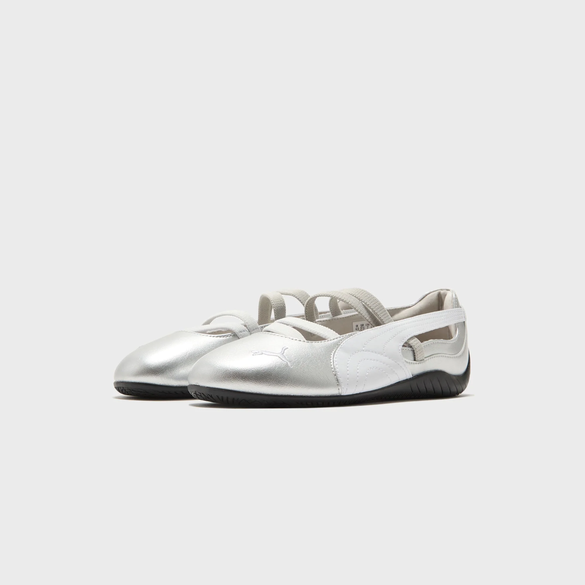 PUMA WMNS Speedcat Ballet Metallic - Puma Silver / Puma White - Image 2