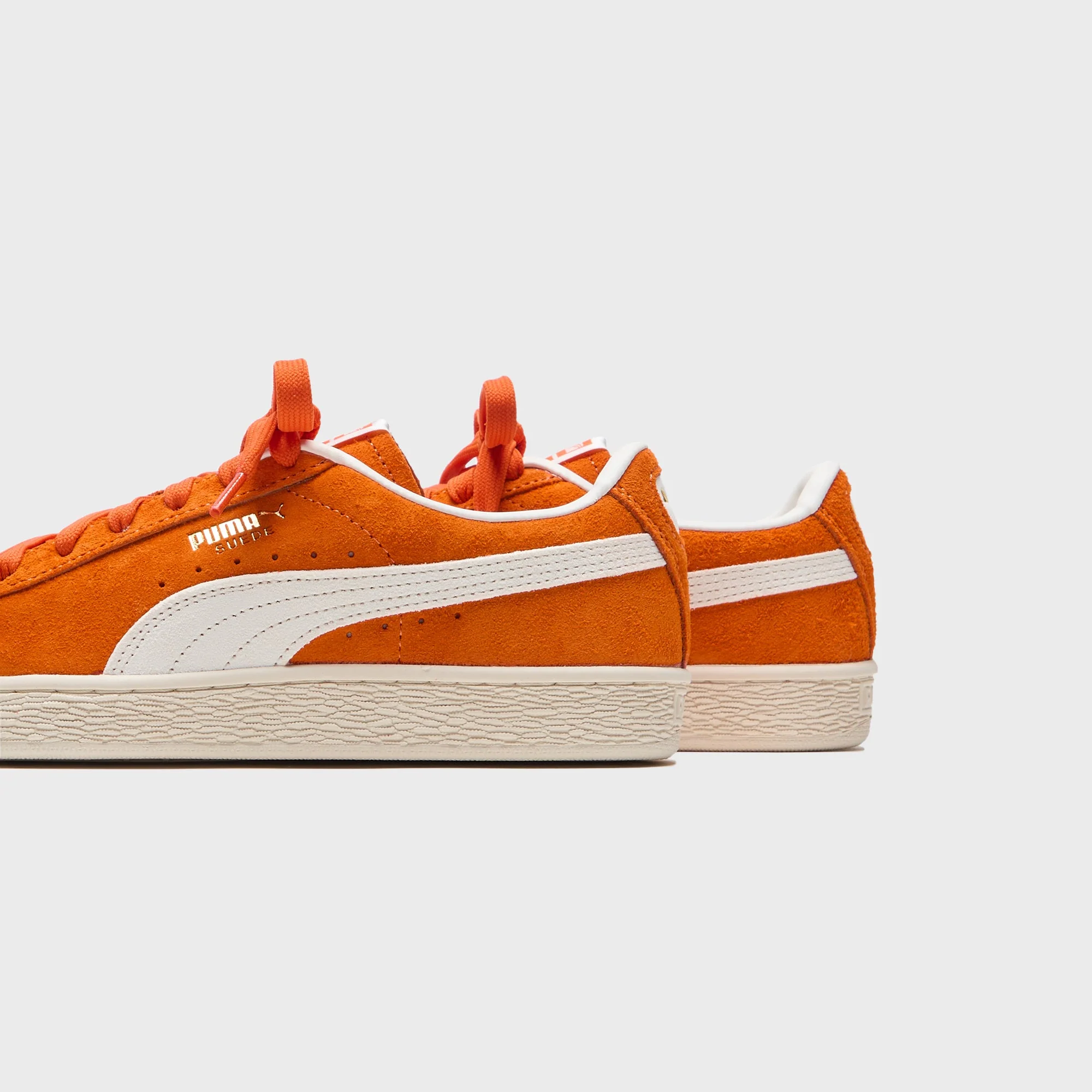 PUMA Suede Charles F. Stead IV - Orange Glo / PUMA White - Image 4