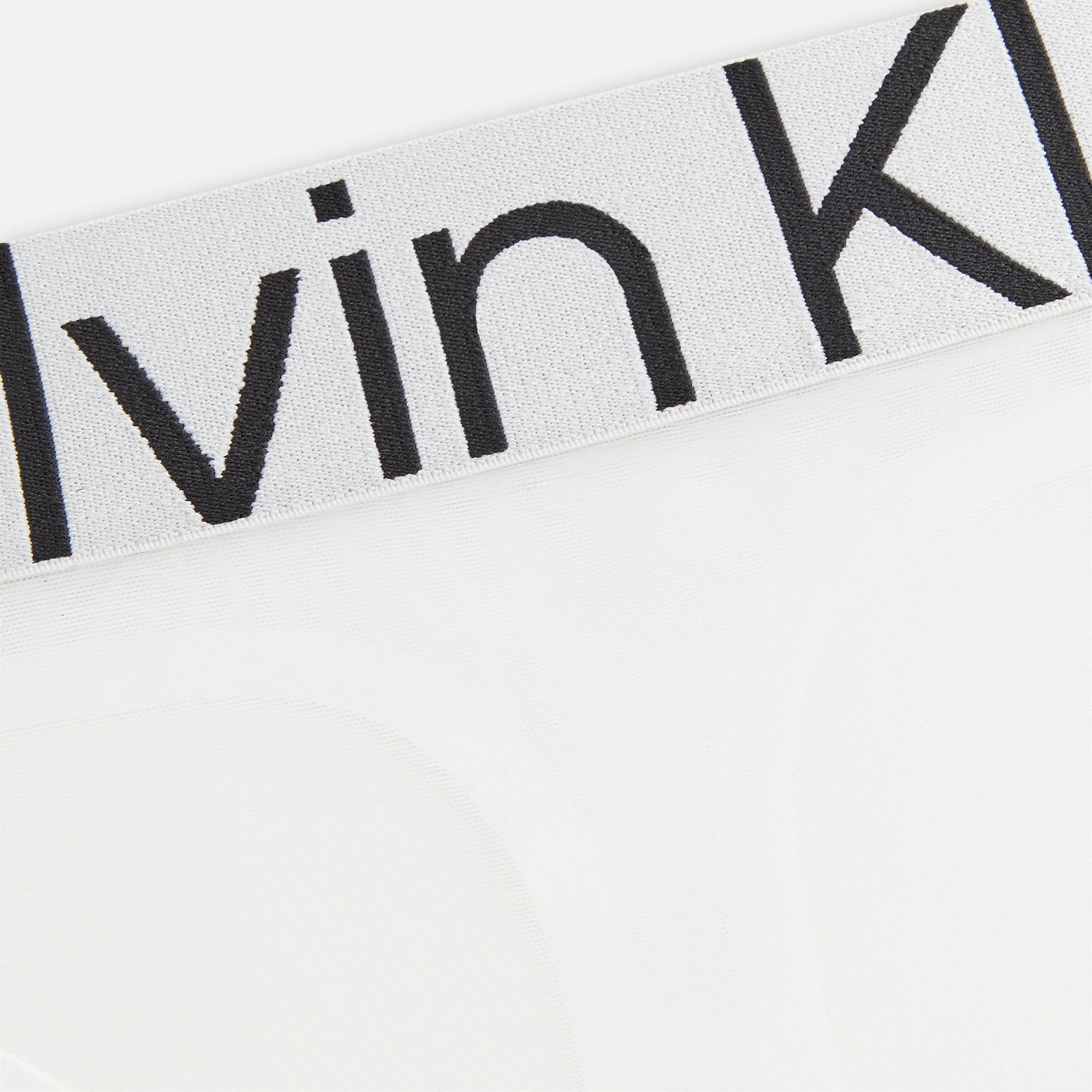 Kith Women for Calvin Klein Mesh Thong - White - Image 3