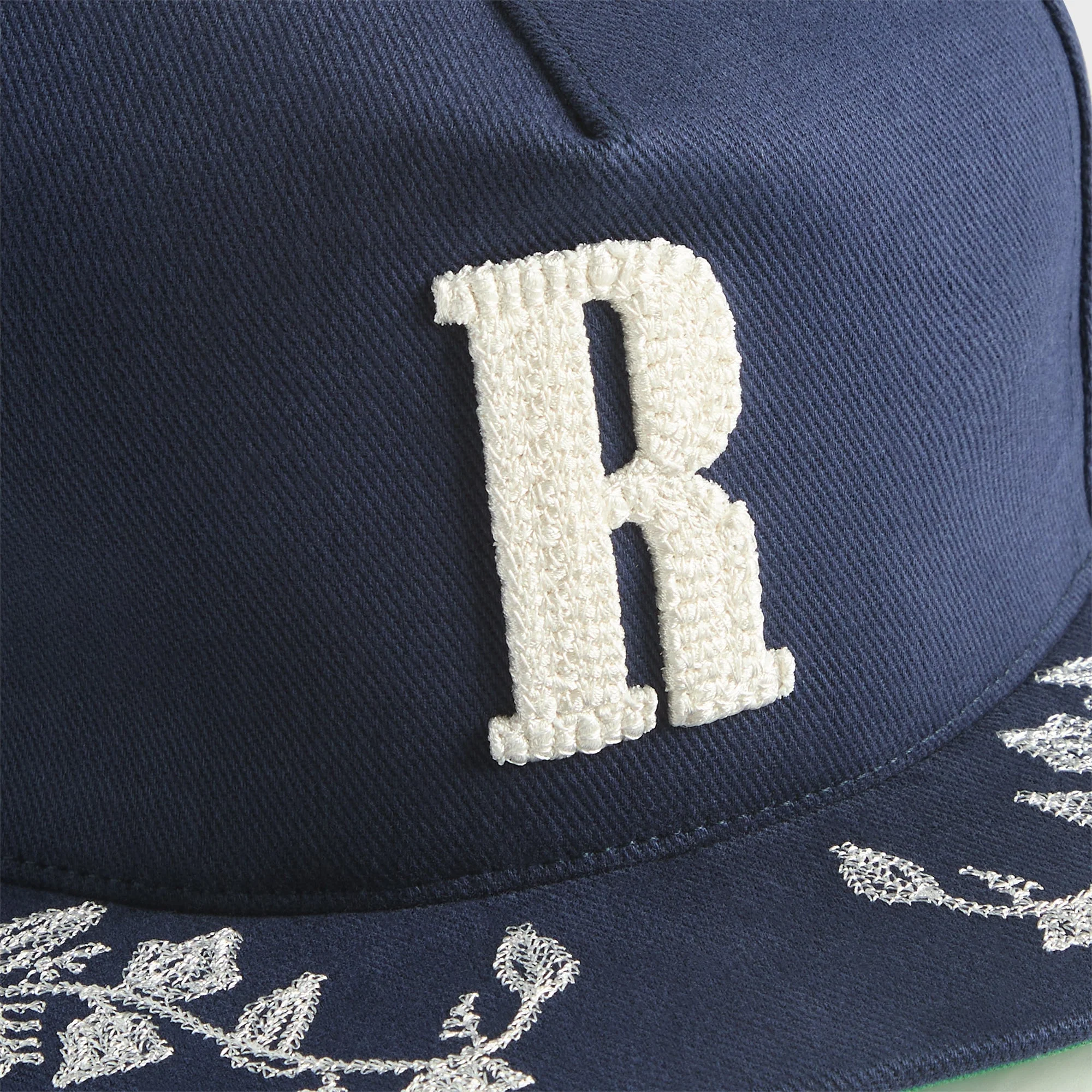 Rhude Grapevine R-Crown Fitted Cap - Navy / White - Image 3