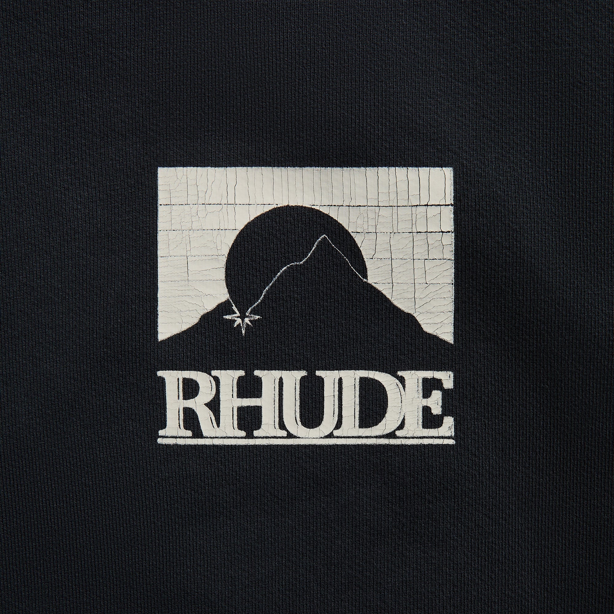 Rhude Moonlight Pack Hoodie - Vintage Black / White - Image 3