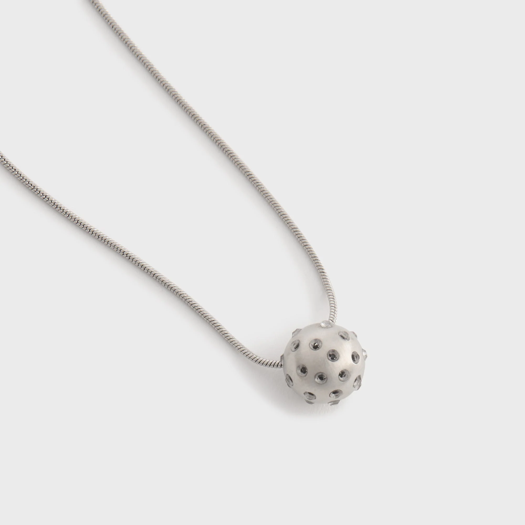 Rick Owens Mini Orb Pendant - Palladio - Image 2
