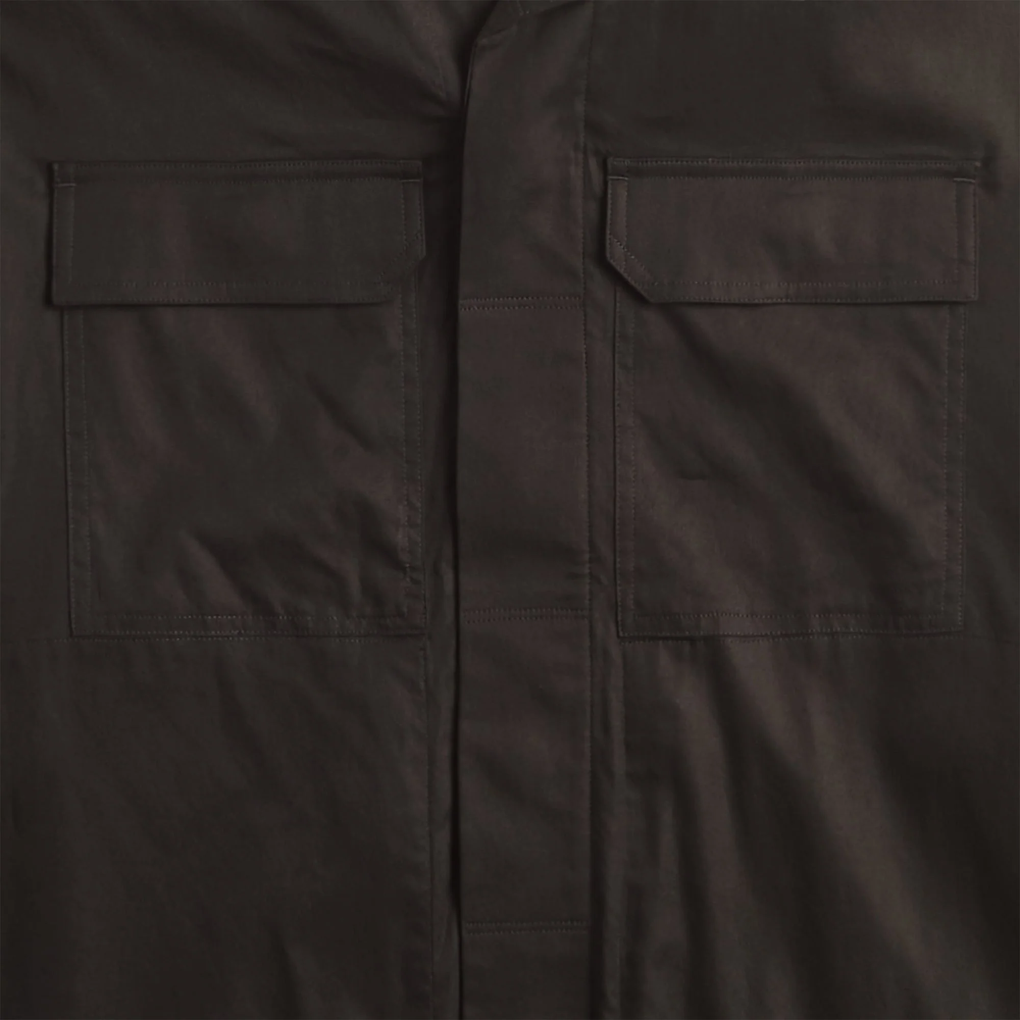 Rick Owens Magnum Tommy Shirt - Black - Image 3