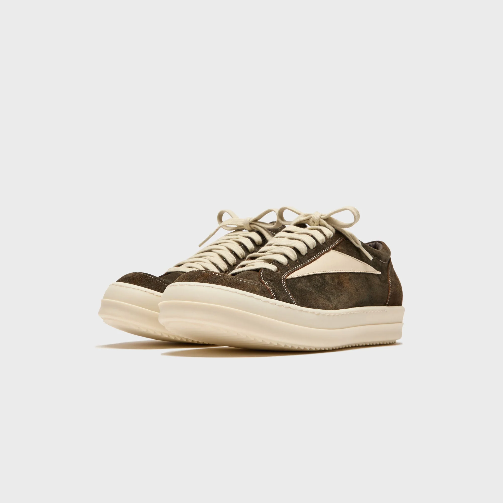 Rick Owens Concordions Vintage Sneaks - Indigo / Milk / Milk - Image 2