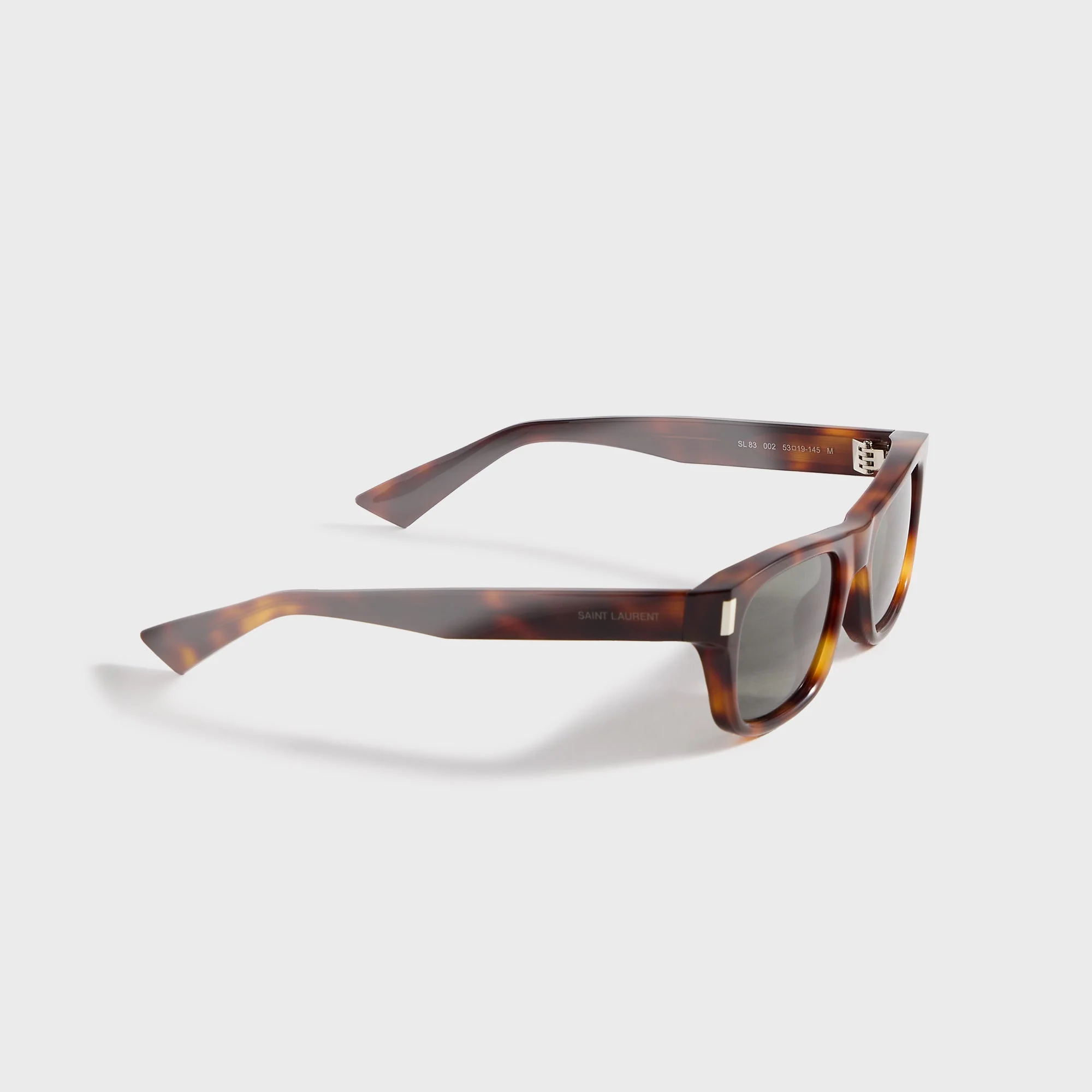 Saint Laurent SL 83 Sunglasses - Havana / Grey - Image 3