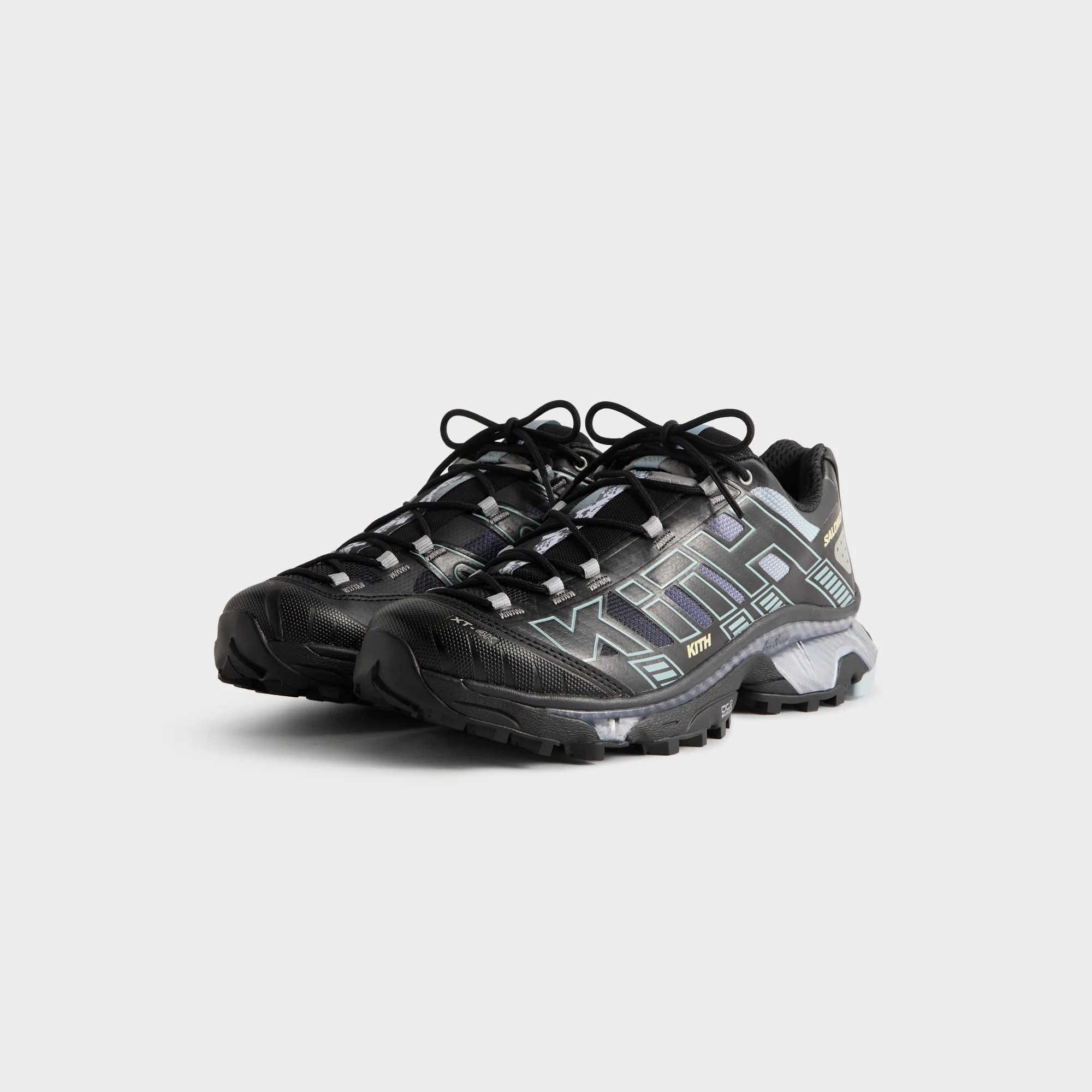 Kith for Salomon XT-4K - Black / Alloy / Blue Fog - Image 2