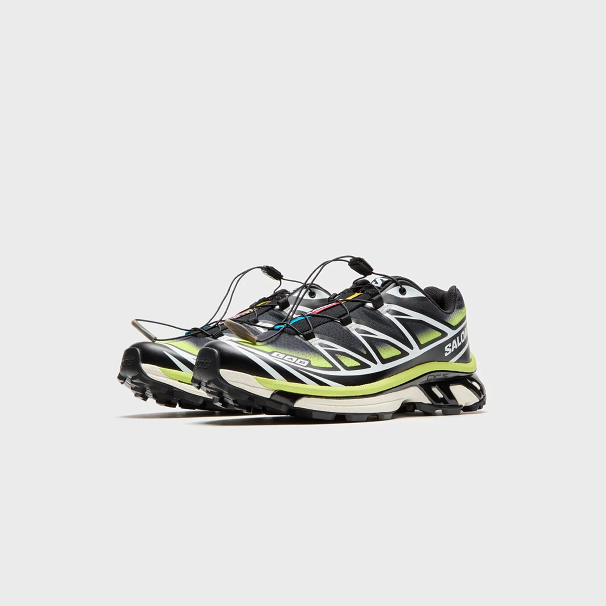 Salomon XT-6 Skyline - Black / Maritime Blue / Sharp Green - Image 2