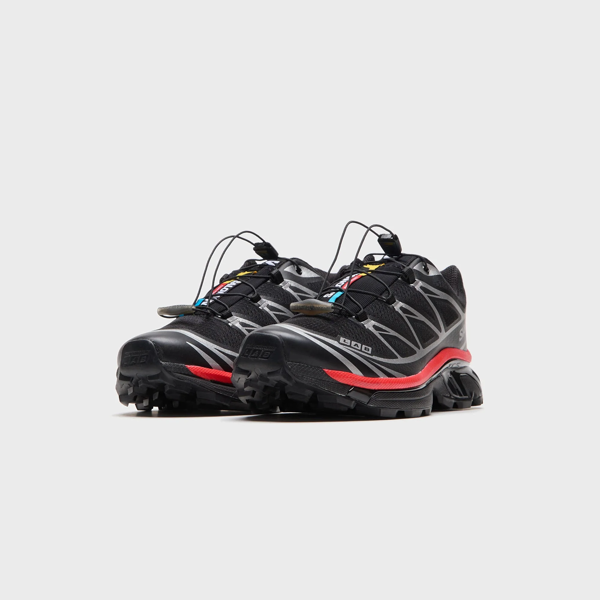 Salomon XT-6 - Black / Fiery Red / Silver - Image 2