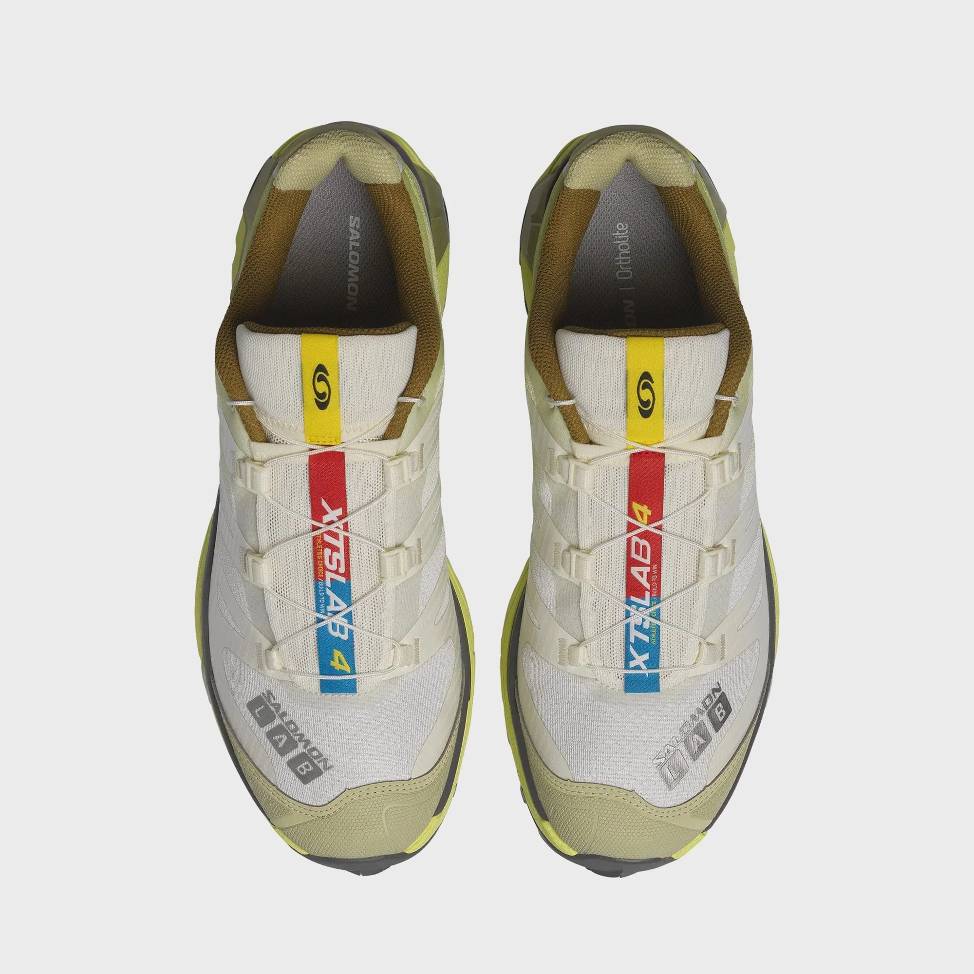 Salomon XT-4 OG - Vanilla Ice / Bog / Sunny Lime - Image 3